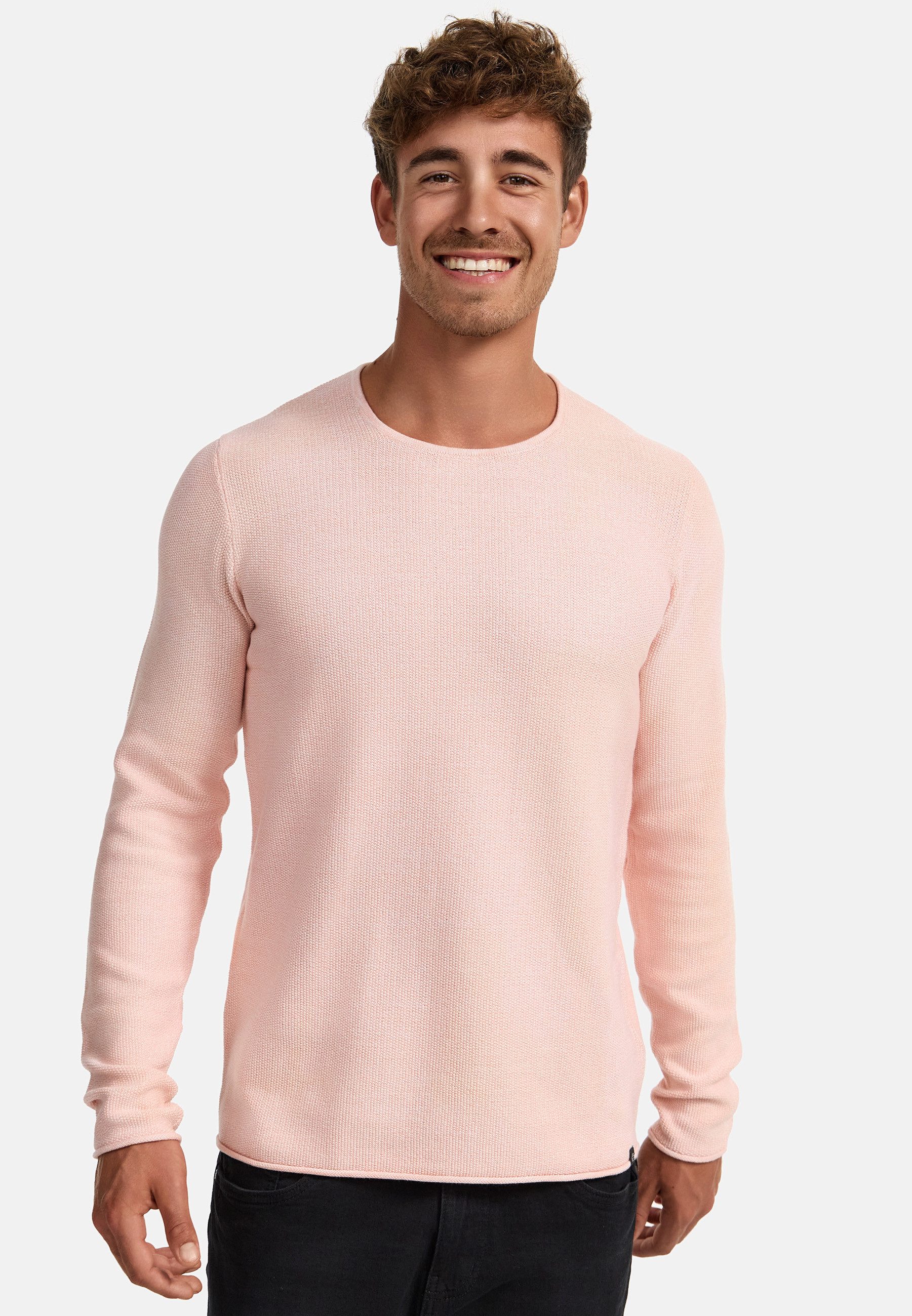 Indicode Strickpullover Herren Loakim Pullover Herrenpullover aus elastisch günstig online kaufen