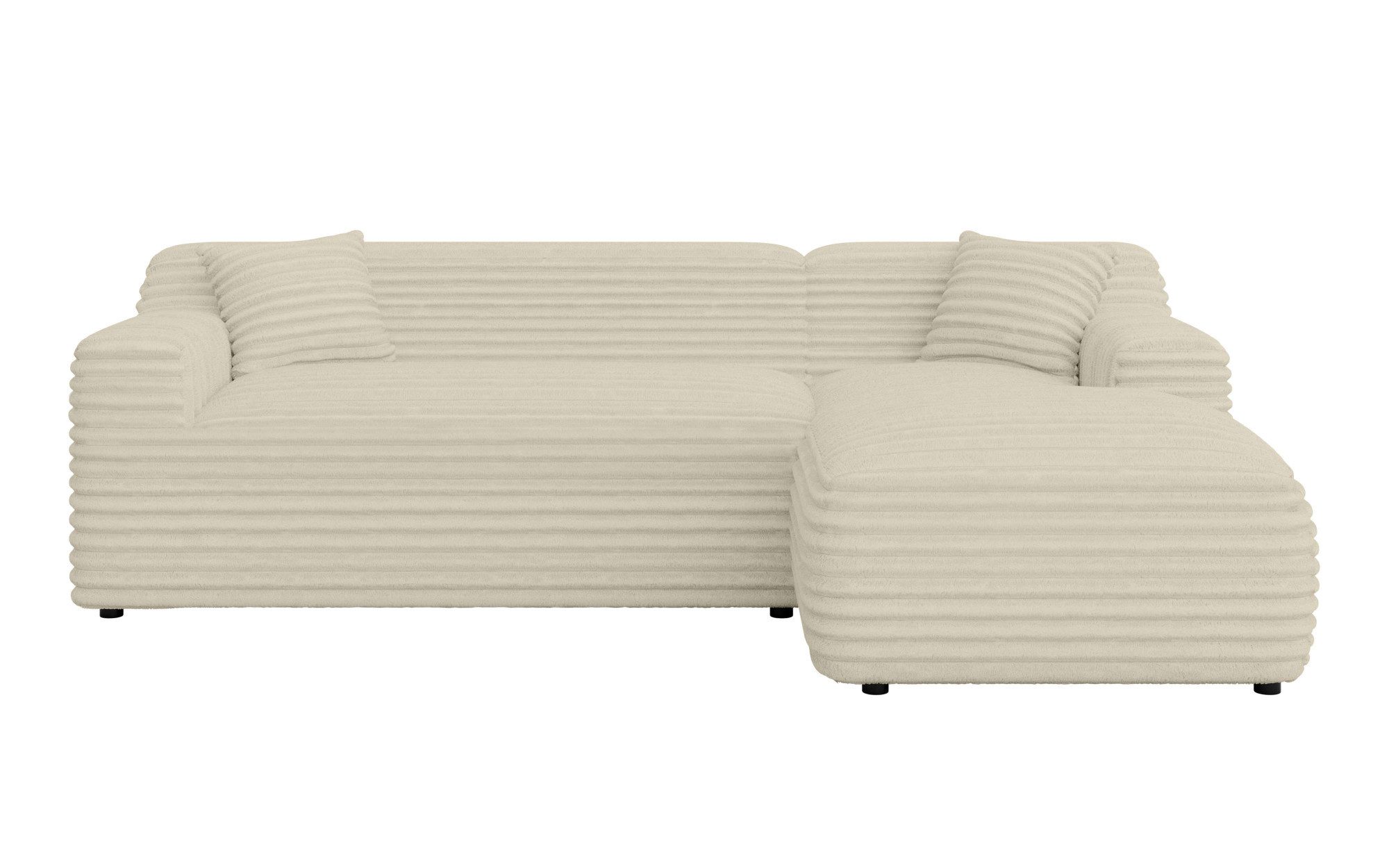 Home affaire Ecksofa "LILLIANA Designsofa, L-Form mit Recamiere rechts/link günstig online kaufen