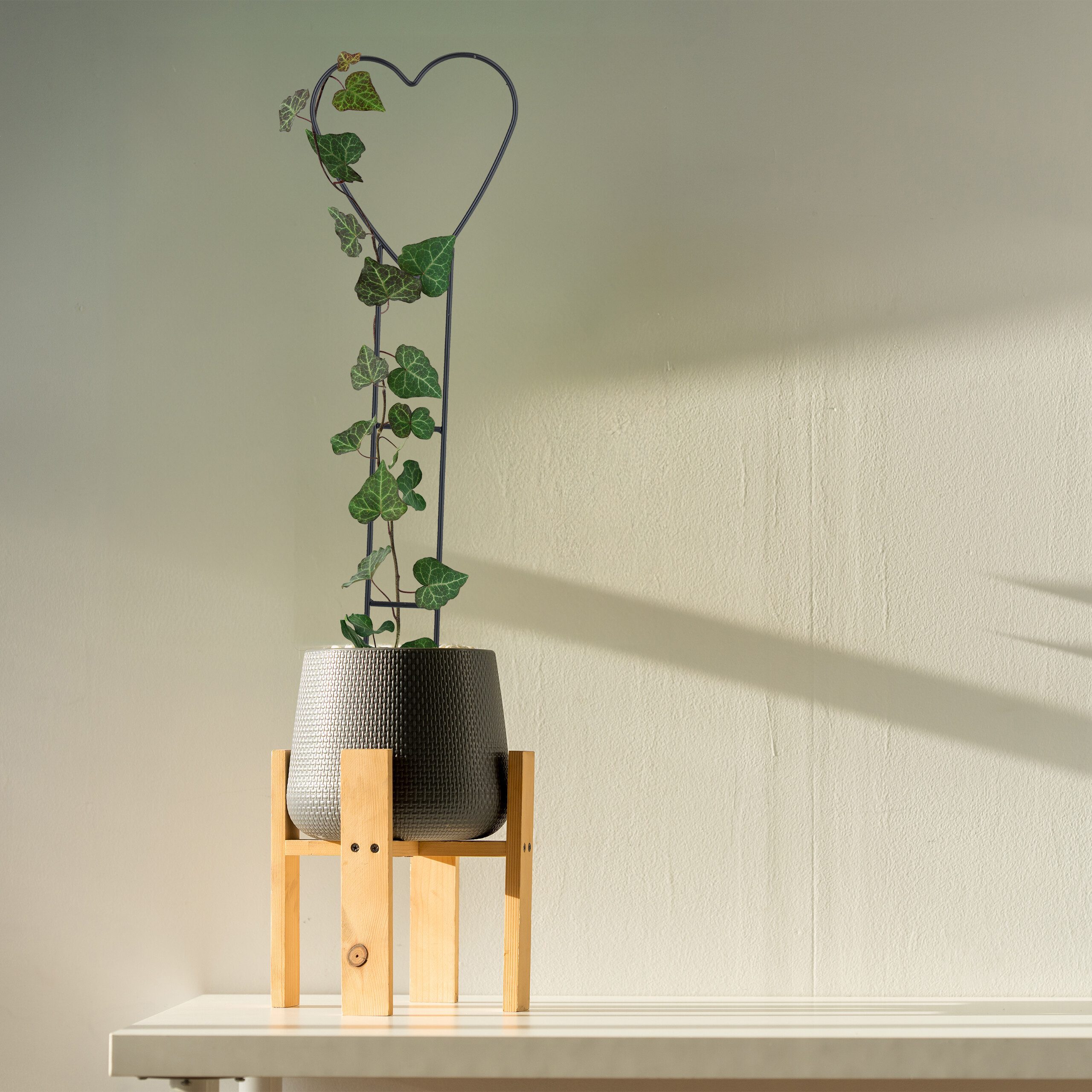 relaxdays Rankhilfe Herz im 4er Set, günstig online kaufen