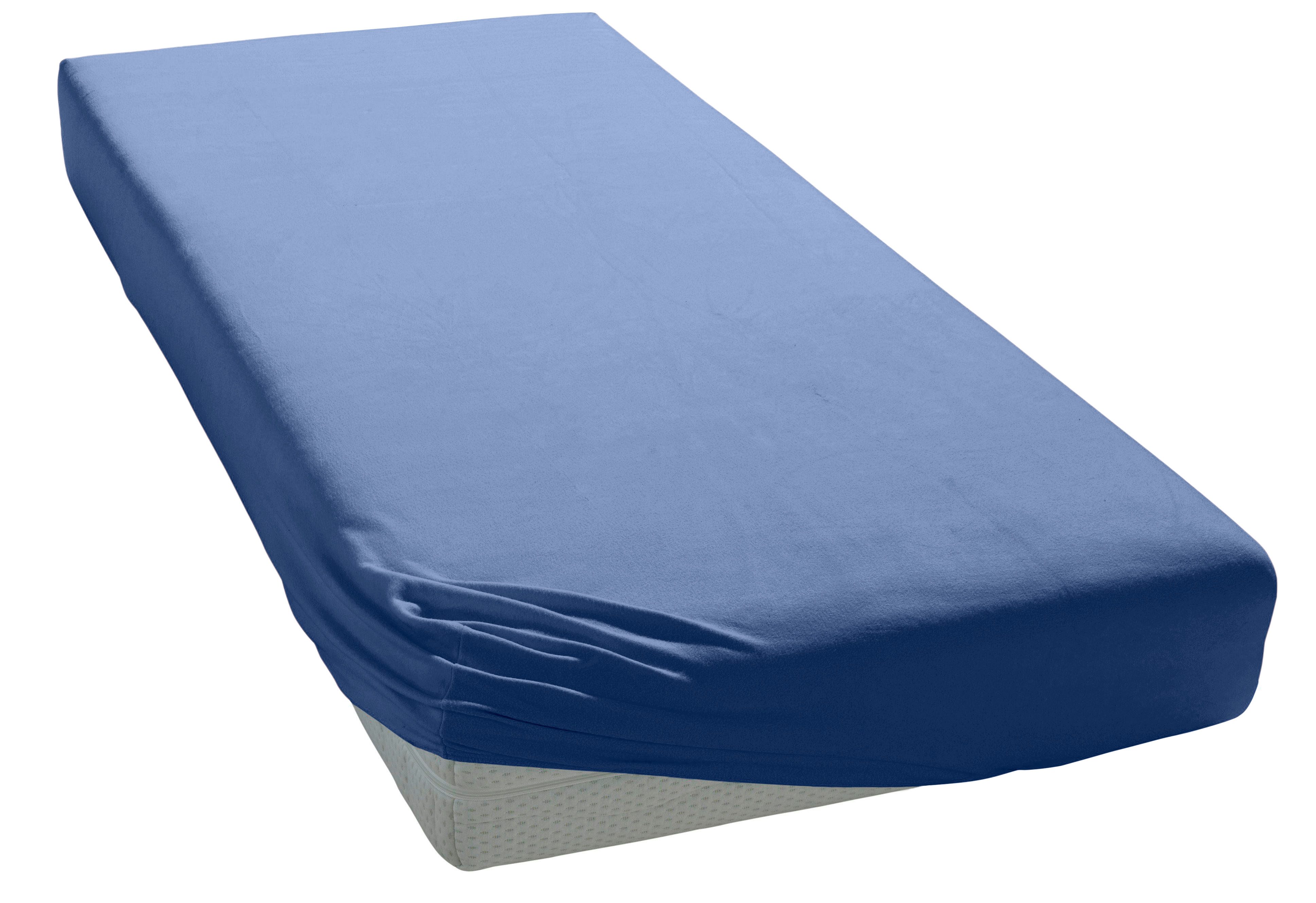 OTTO home Spannbettlaken BLACKBERRY in PREMIUM und BASIC Qualität, 100% Baumwolle, Jersey (110 g/m), Gummizug: rundum, (1 Stück), für hohe Matratzen bis 28 cm,  – Bild 3 von 5