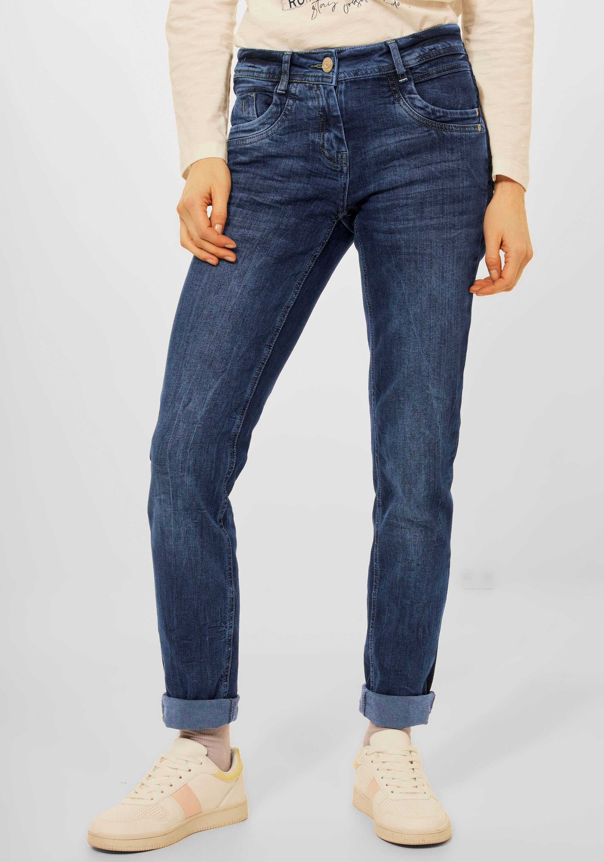 Cecil Slim-fit-Jeans »Style Charlize« mit Galonstreifen am Bein online  kaufen | OTTO