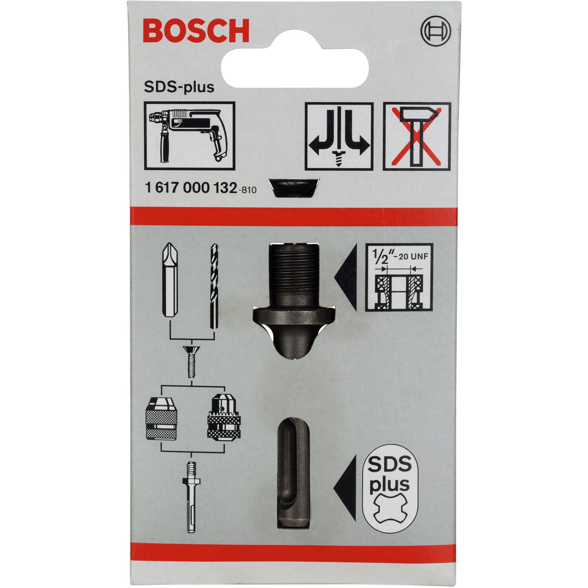 Bosch Professional Bohrfutter Bosch Professional SDS-plus-Aufnahmeschaft für