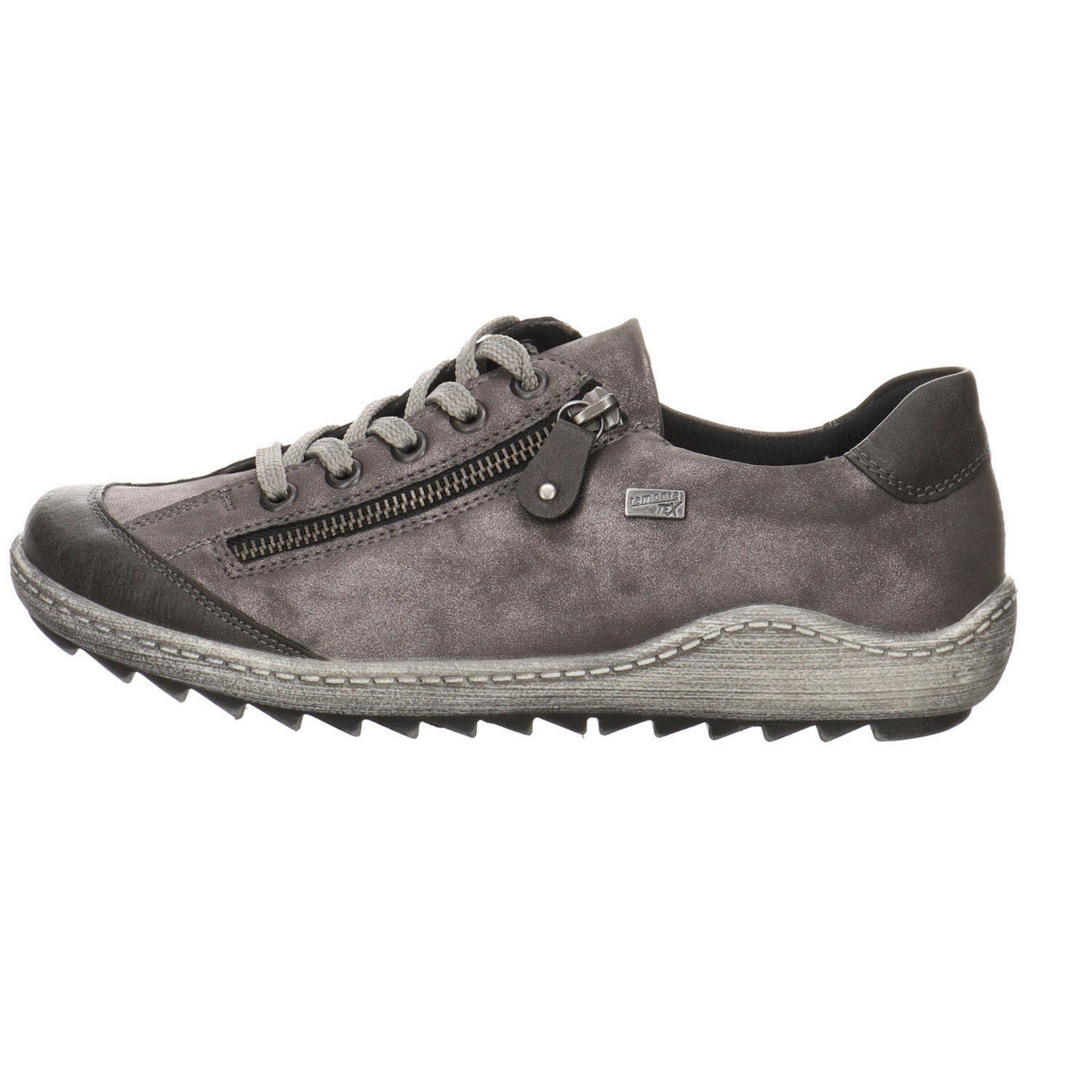 Schnürschuh Remonte (44) Schnürhalbschuhe grau Damen Schnürschuh Synthetikkombination