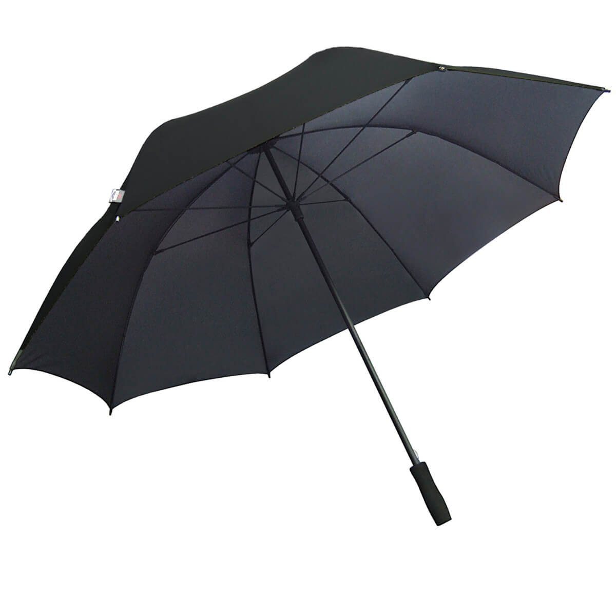 Schwarz EuroSCHIRM® Taschenregenschirm W2B4