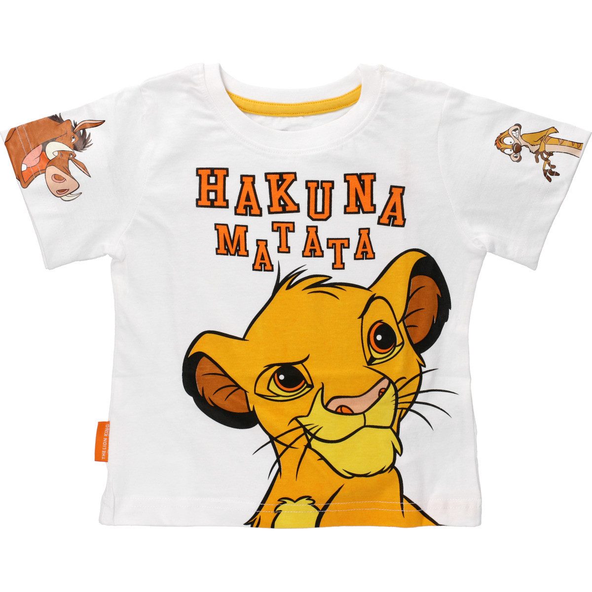 Disney Shirt & Hose König der Löwen Jungen (2-tlg) Kinderset, Kinder Outfit, Kinder T-Shirt, Kinderhose, Zweiteiler