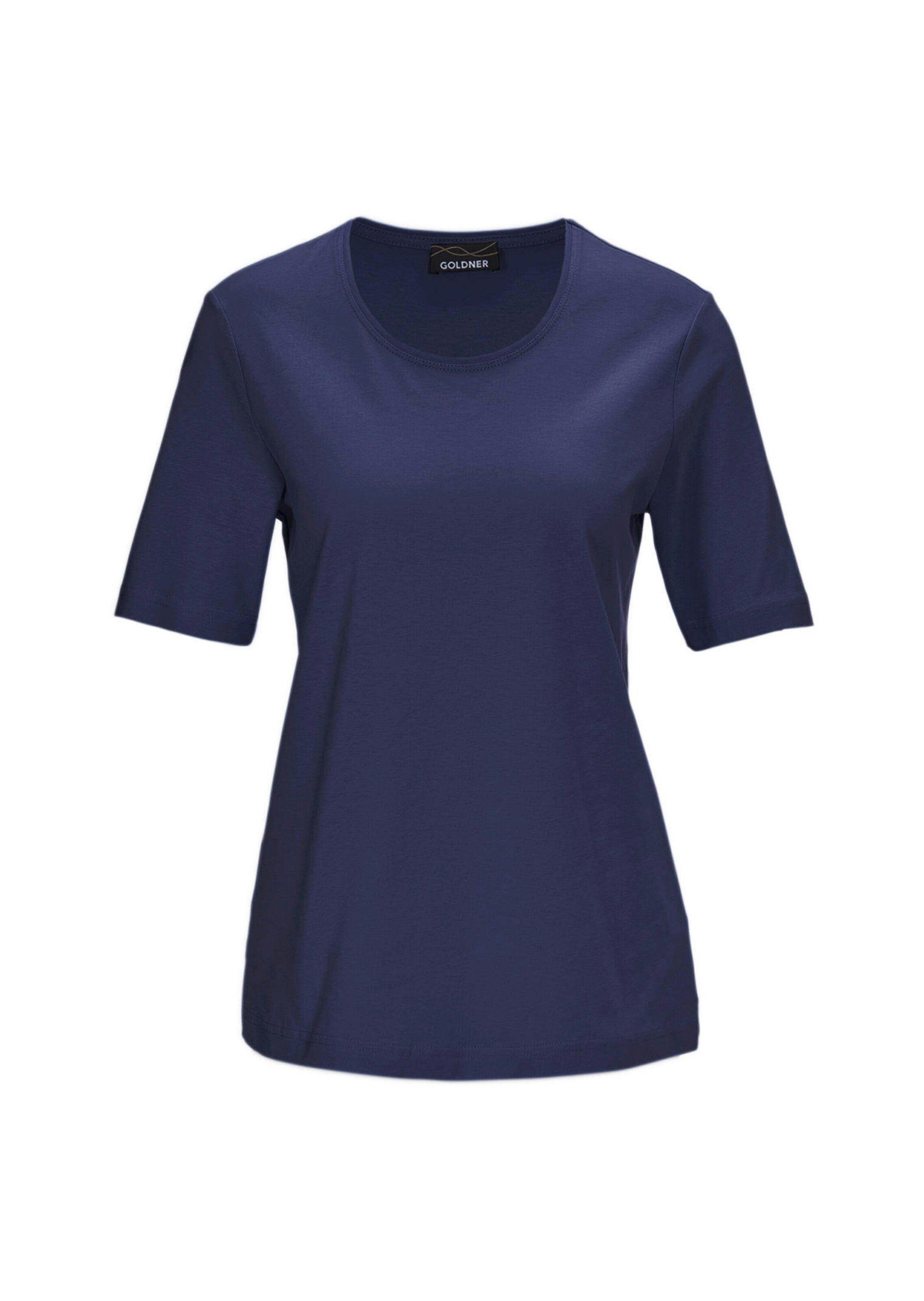 GOLDNER T-Shirt Kurzgröße: Basic T-Shirt aus günstig online kaufen