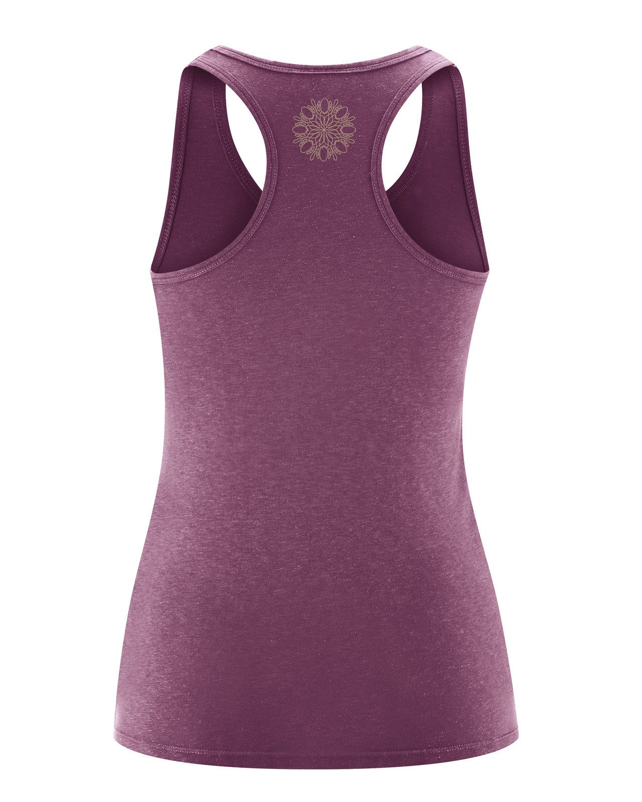 HempAge Yogashirt Yoga Tank Top Hanf/Biobaumwolle Slim Fit