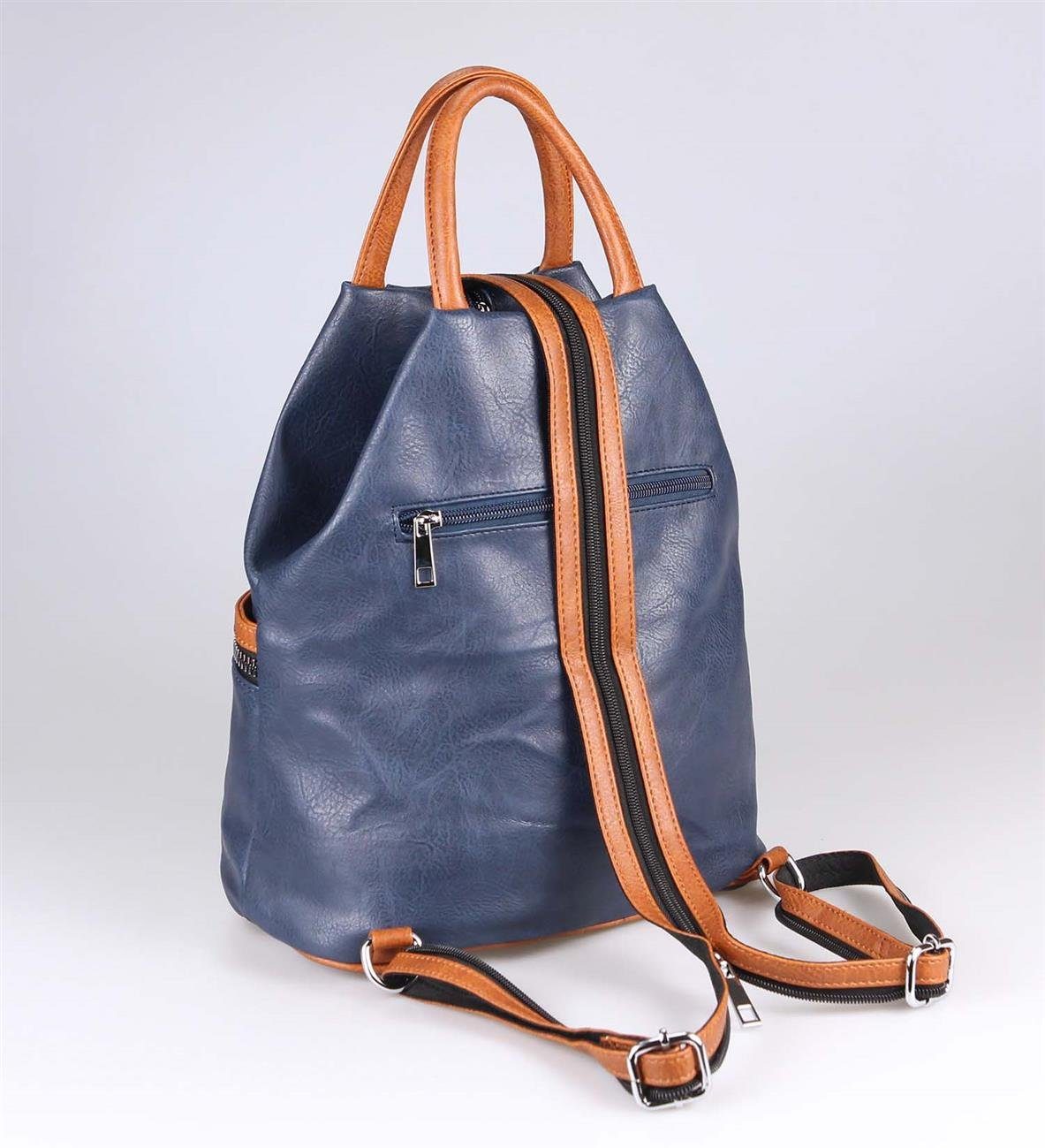 ITALYSHOP24 Rucksack Damen City- TagesRucksack Daypack Backpack Tasche Schu günstig online kaufen