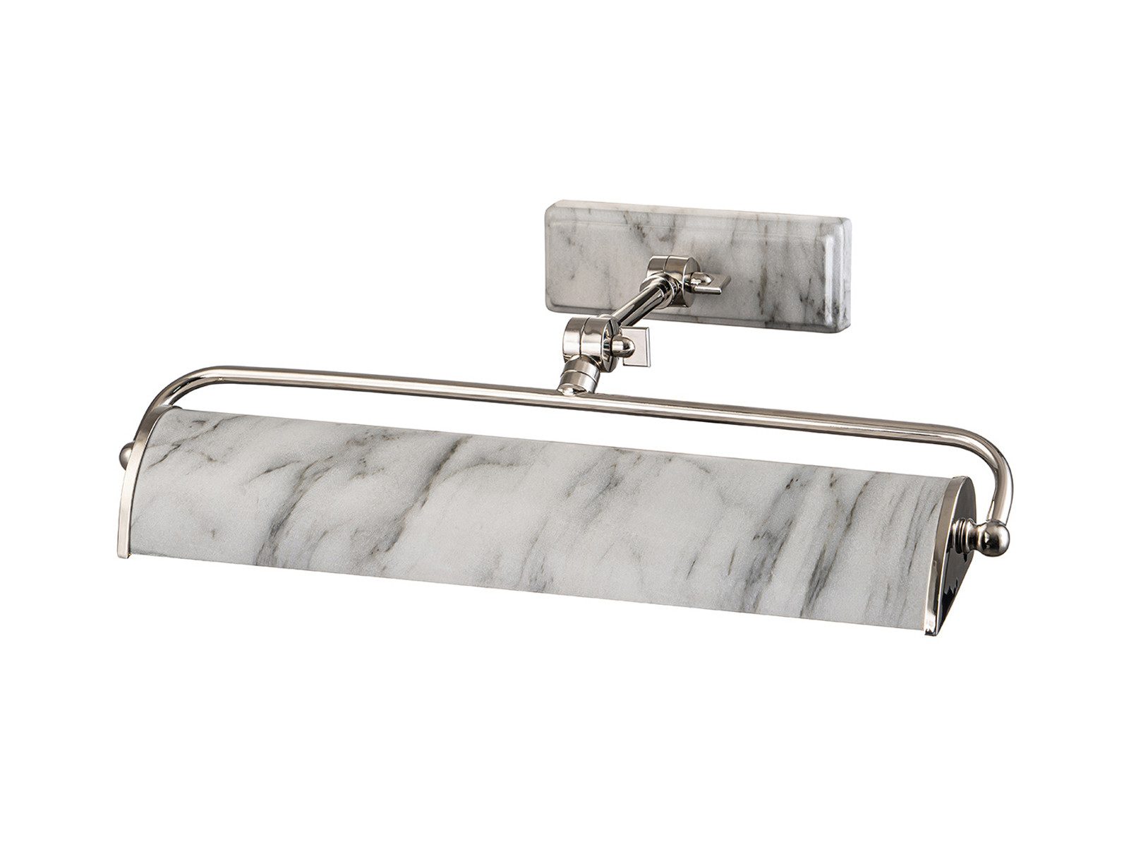 Elstead LIGHTING LED Bilderleuchte, Dimmfunktion, LED wechselbar, Warmweiß, Bilderlampe in Marmoroptik, Bildbeleuchtung verstellbar Breite 44,5cm