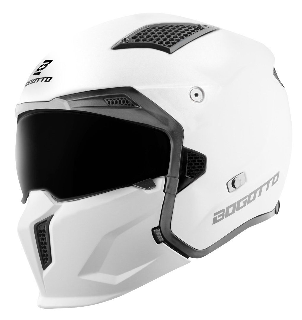 Bogotto Motorradhelm Radic Helm, Ratschenverschluss