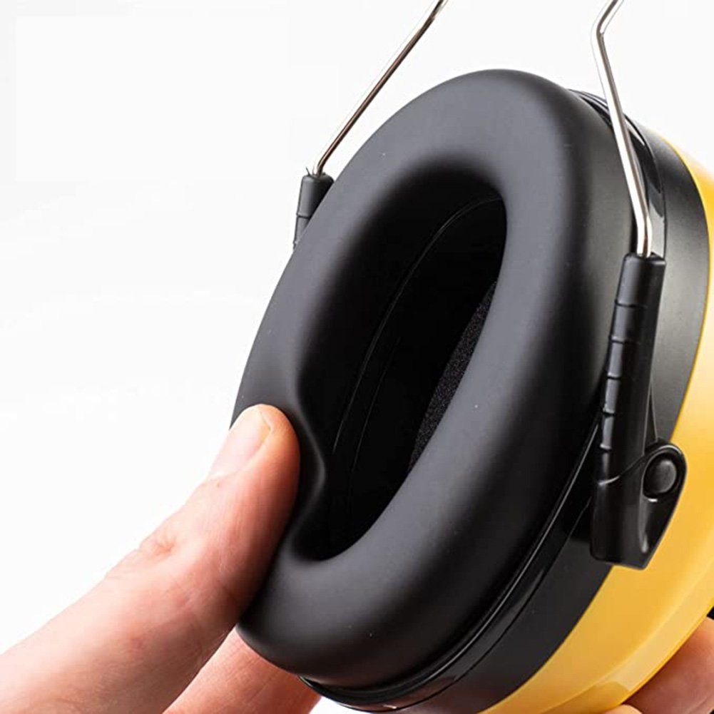 SCRTD Kapselgehörschutz Kinderlärmschutz-Kopfhörer gehörschutz für für Kinder Kapselgehörschützer, kinder,Gehörschutz / und Erwachsene Gelb