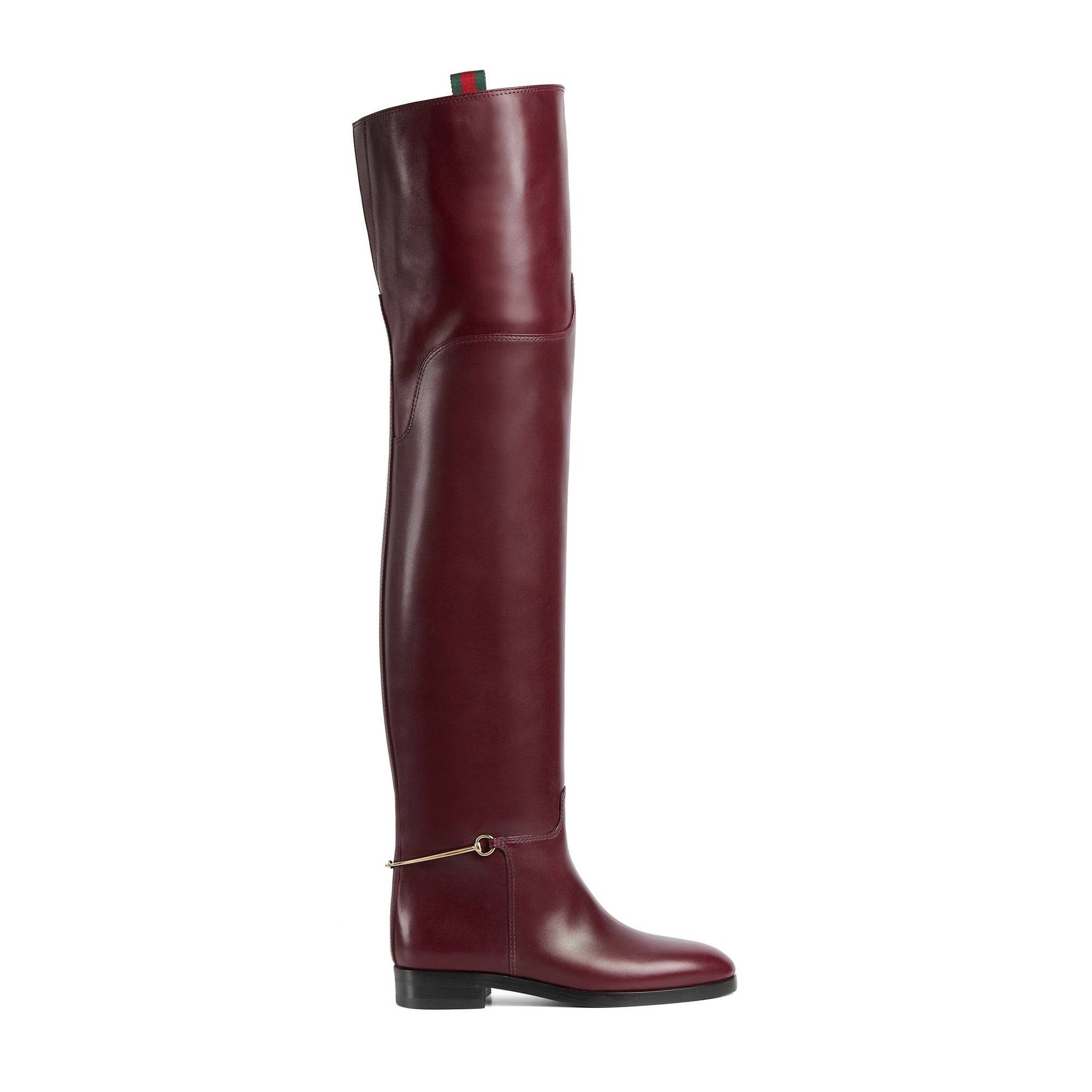 GUCCI Ares Overknee Boot Stiefel