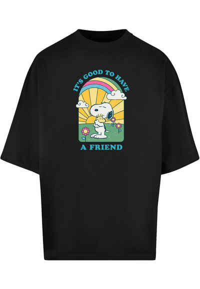 Merchcode T-Shirt Merchcode Herren Peanuts - It's good to have a friend Huge Tee (1-tlg)
