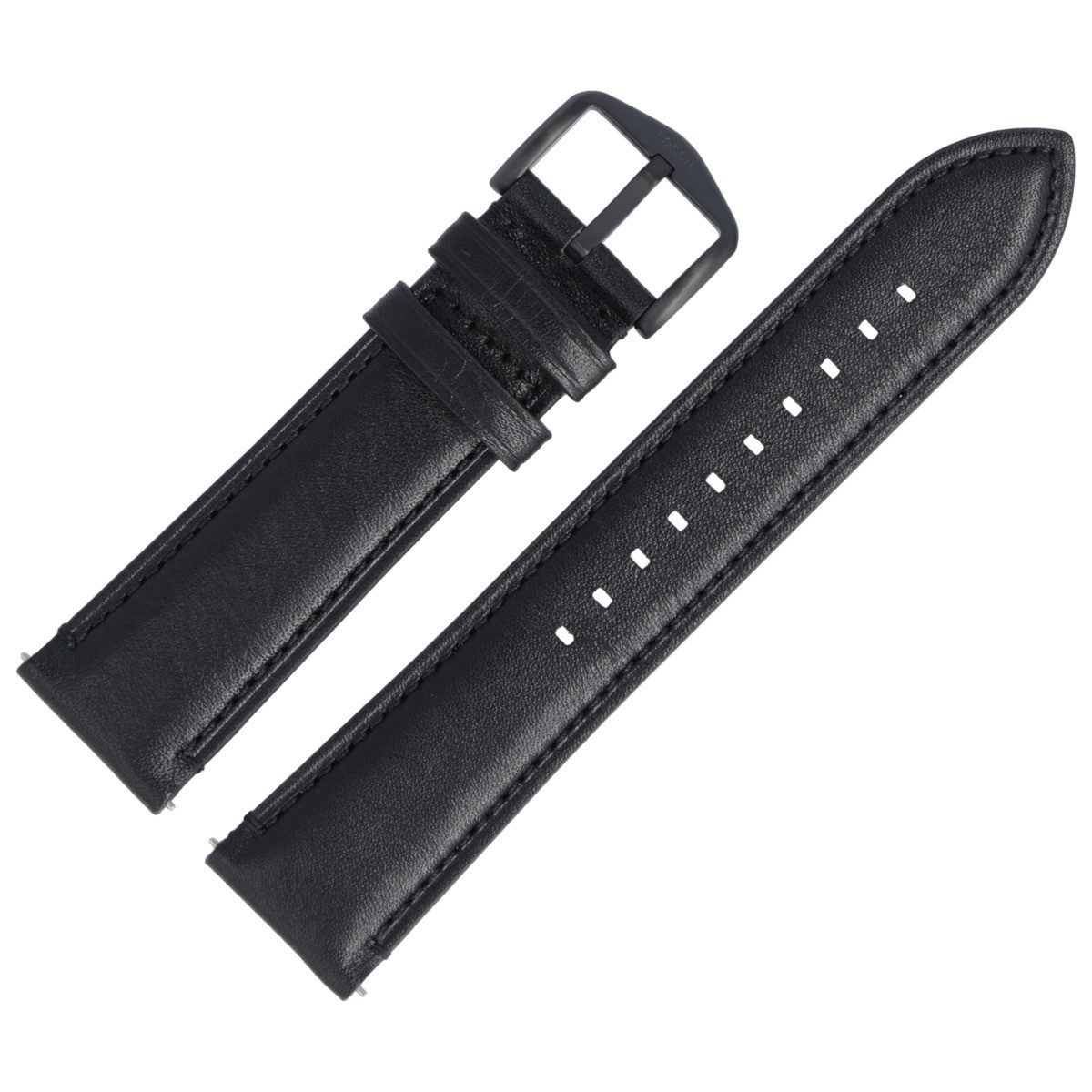 Fossil Uhrenarmband 22mm Leder Schwarz FS-5132 LB-FS5132