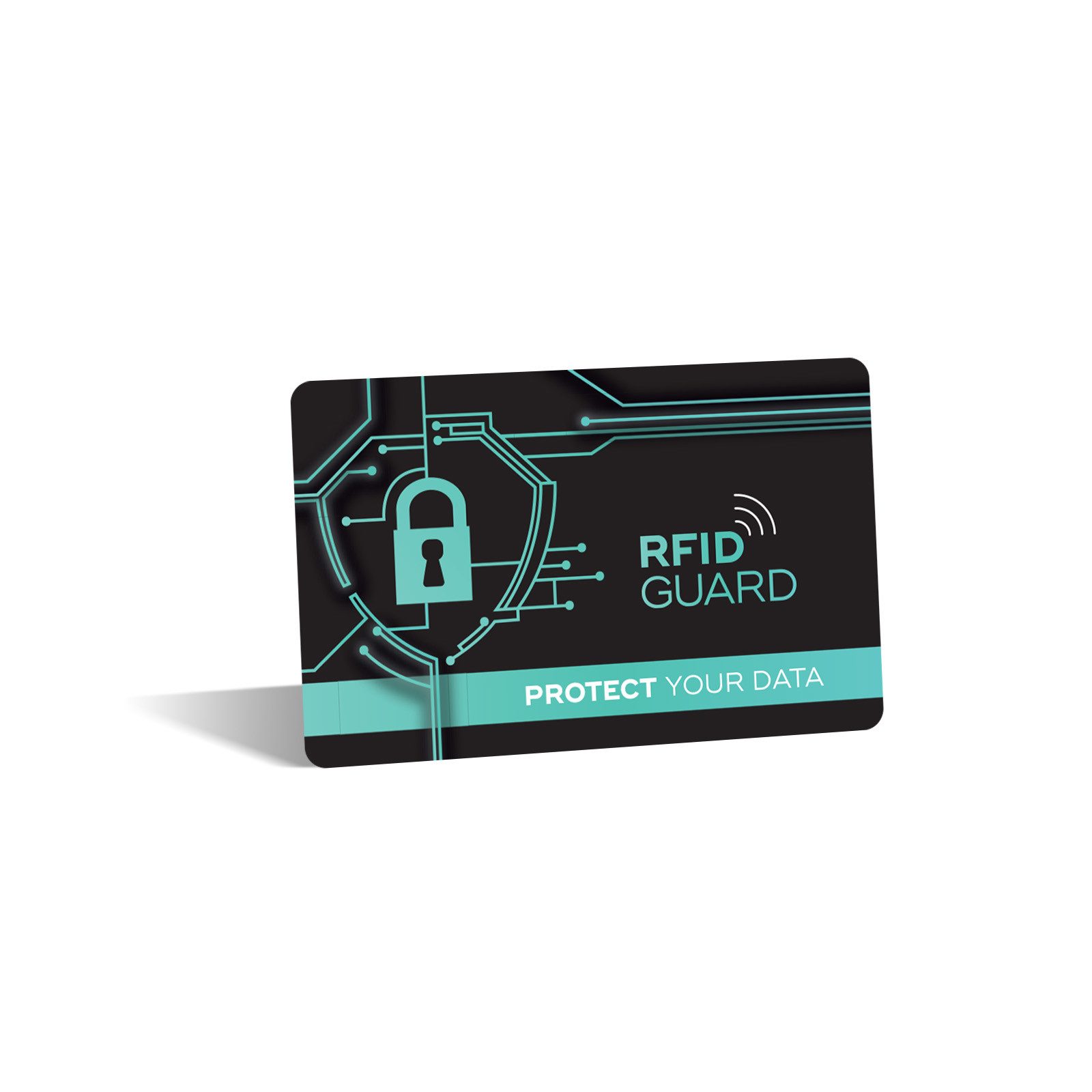 Tec-Expert Geldbörse RFID GUARD 4x RFID NFC Scan Blocker Karte Abschirmung Geldbörse (4-tlg., Set aus 4x RFID / NFC Block Card), RFID Blocker Karte, NFC Block C – Bild 5 von 5