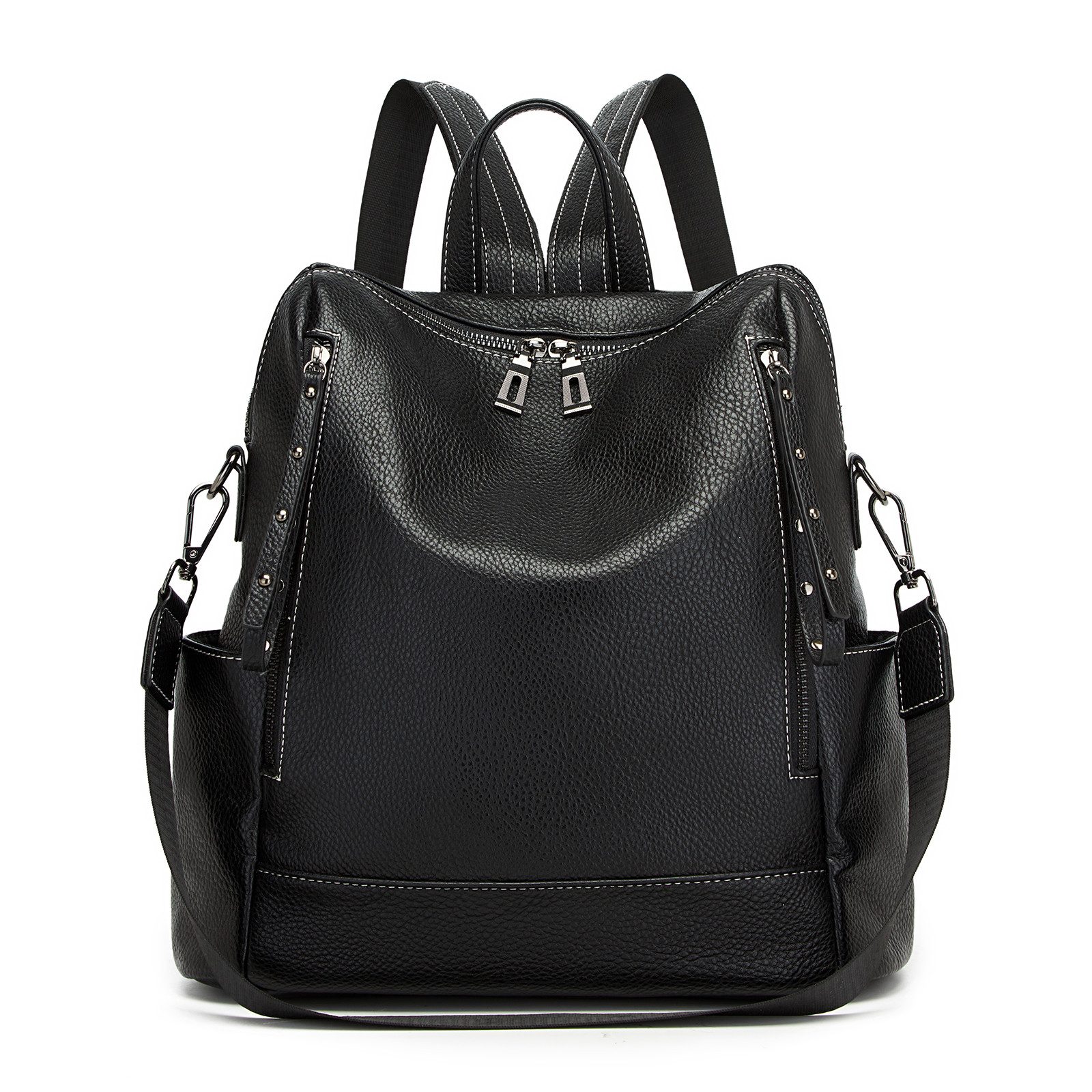 Miss Lulu Cityrucksack Leichter Anti-Diebstahl Damenrucksack 2-1 Daypack für Freizeit, Alltag