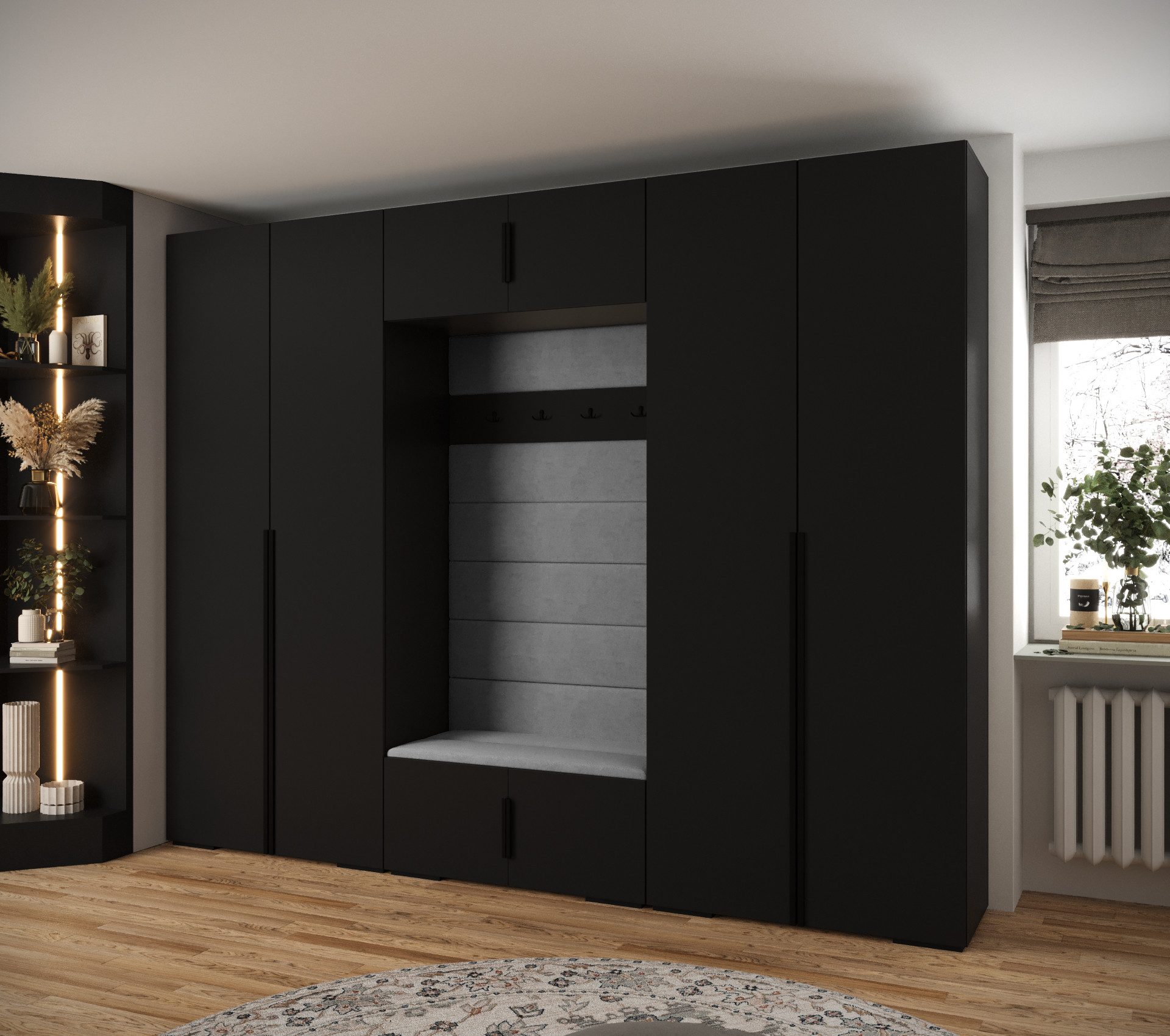 ABIKS MÖBEL Kompaktgarderobe INOVA 1 SATZ günstig online kaufen