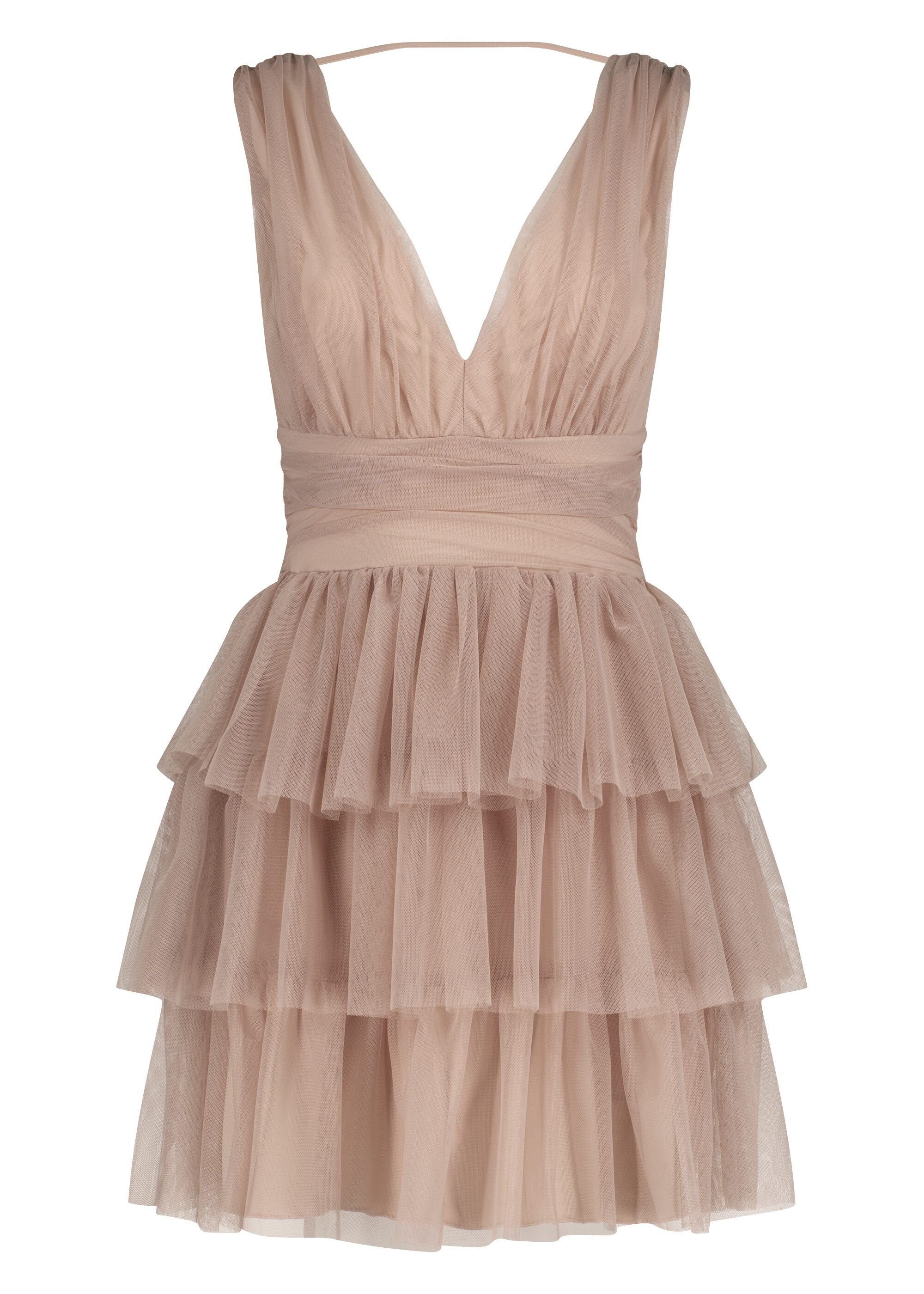Nicowa Cocktailkleid STELLOWA (1-tlg) mit gerüschtem Stufenrock