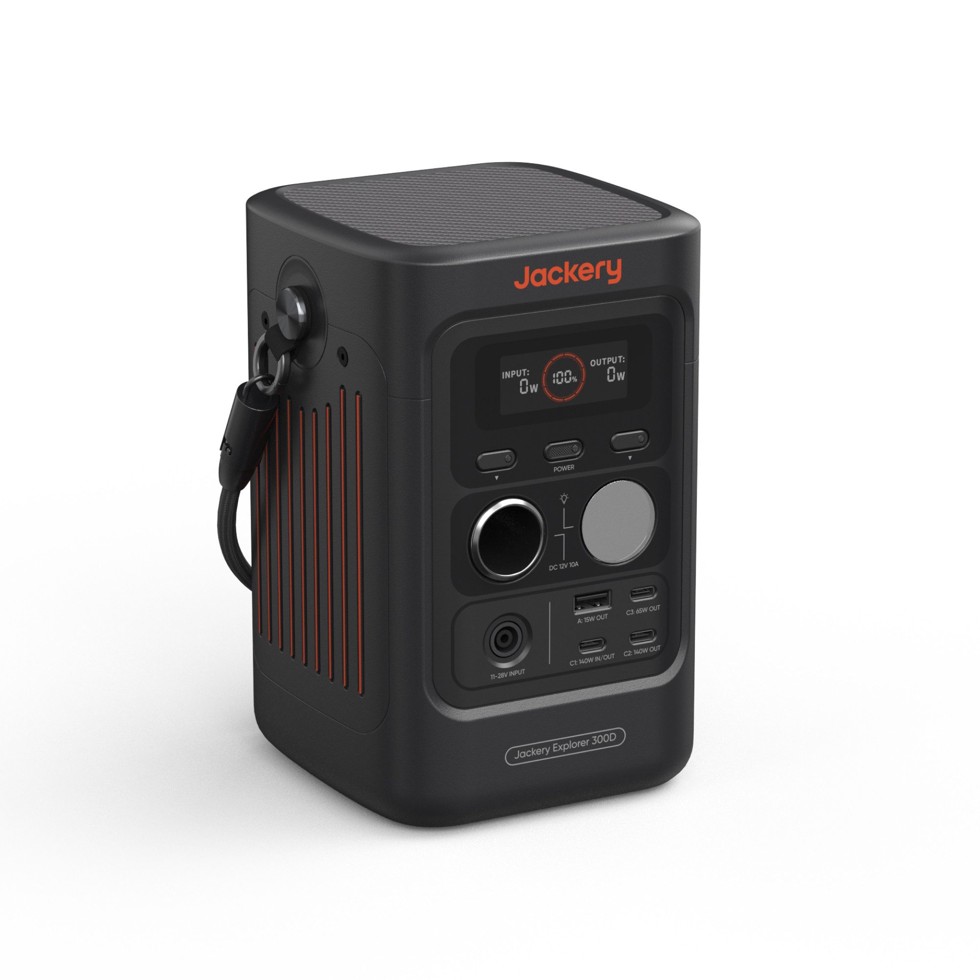 Jackery Explorer 300D tragbare Powerstation 288Wh LFP-Batterie, 300W DC Power, 2x USB-C bis 140W, Powerbank für Camping, Reisen & Wohnmobile 15000 mAh (12 V) – Bild 2 von 5