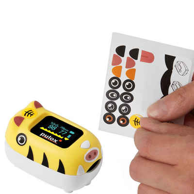 pulox Pulsoximeter PO-230 Kinderpulsoximeter zum selbst bekleben