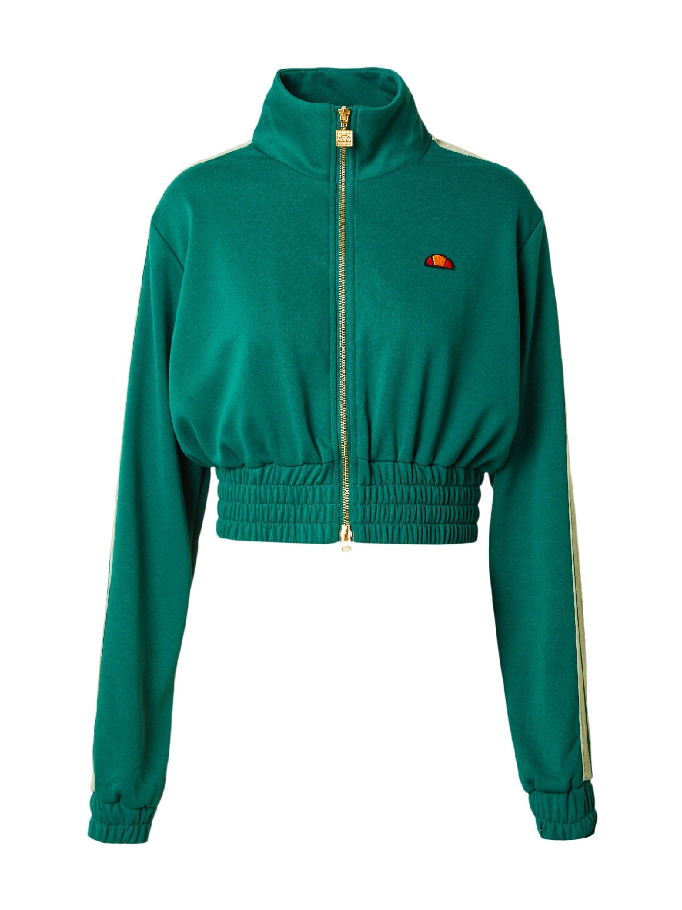 Ellesse Sweatjacke Morelli (1-tlg) Seitenstreifen, Zweiwege-Reißverschluss