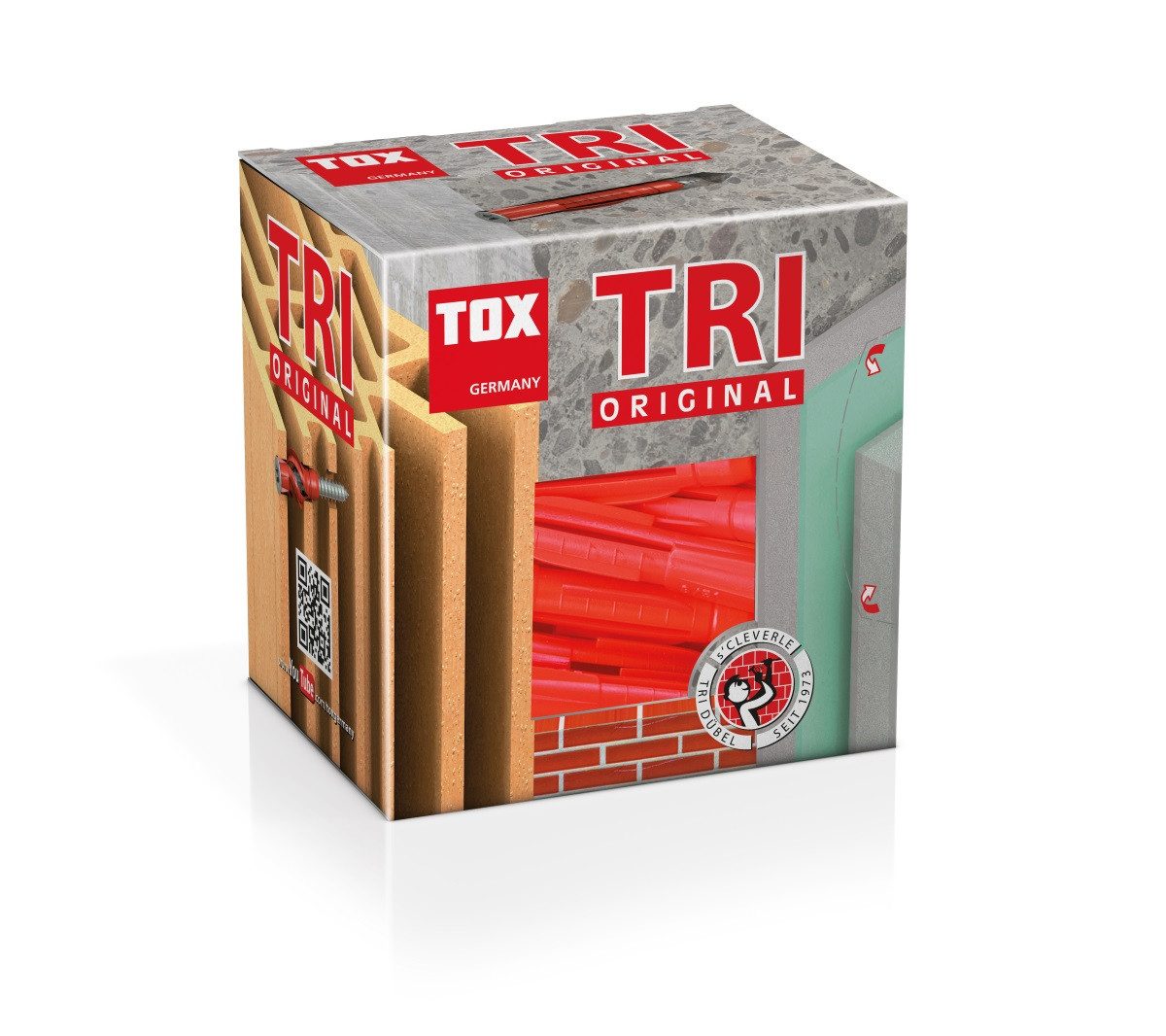 Tox Universaldübel Tri Allzweckdübel 5/31, (100-tlg)