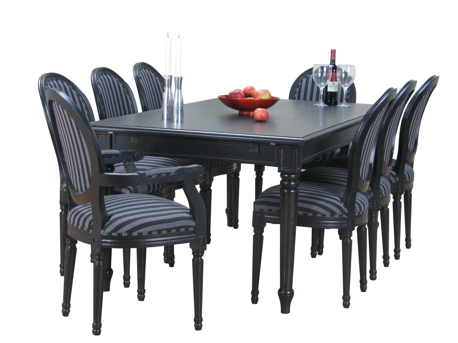 ebuy24 Essgruppe Amaretta Essgruppe 100x180/280 einsch. 2 Zusatzpla