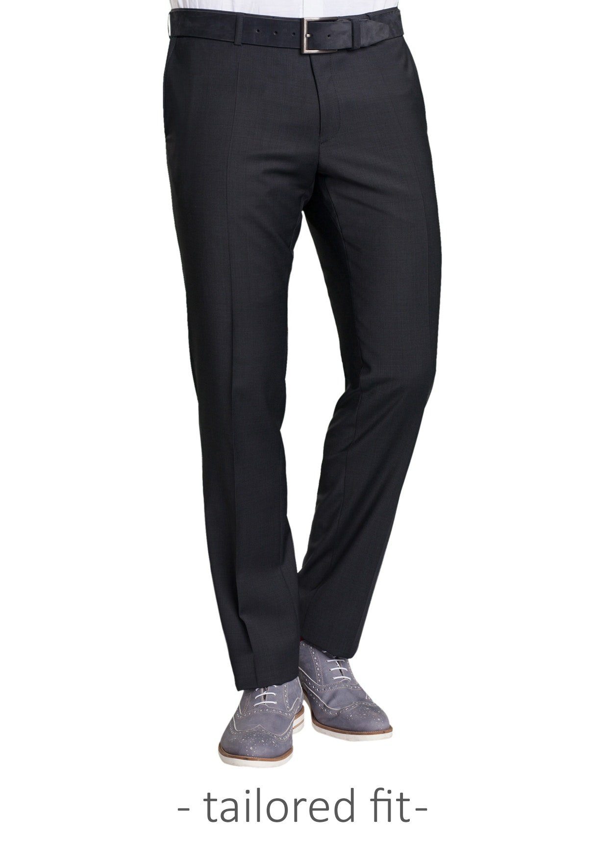 CG Club of Gents Stoffhose Anzug-Hose -Sehr schlanke Passform-<