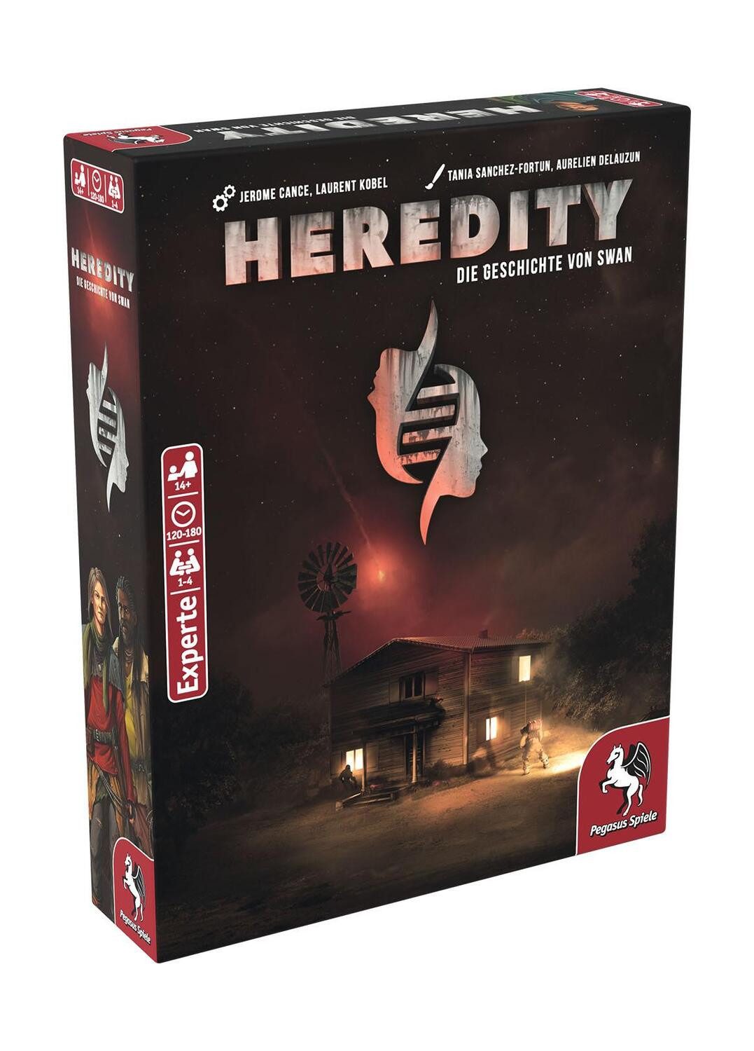 Pegasus Spiele – Seventh Hero (deutsch) – Kartenspiel Für 3-5 Spieler Ab 8 Jahren, Ca. 20-30 Minuten