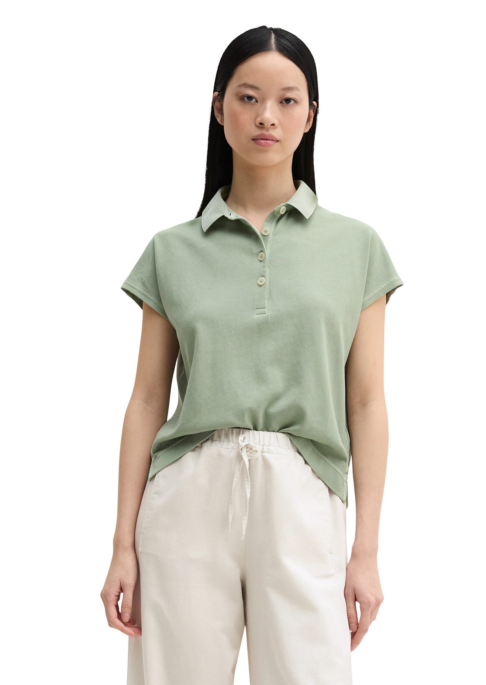 Marc O'Polo Poloshirt aus weichem Single Jersey