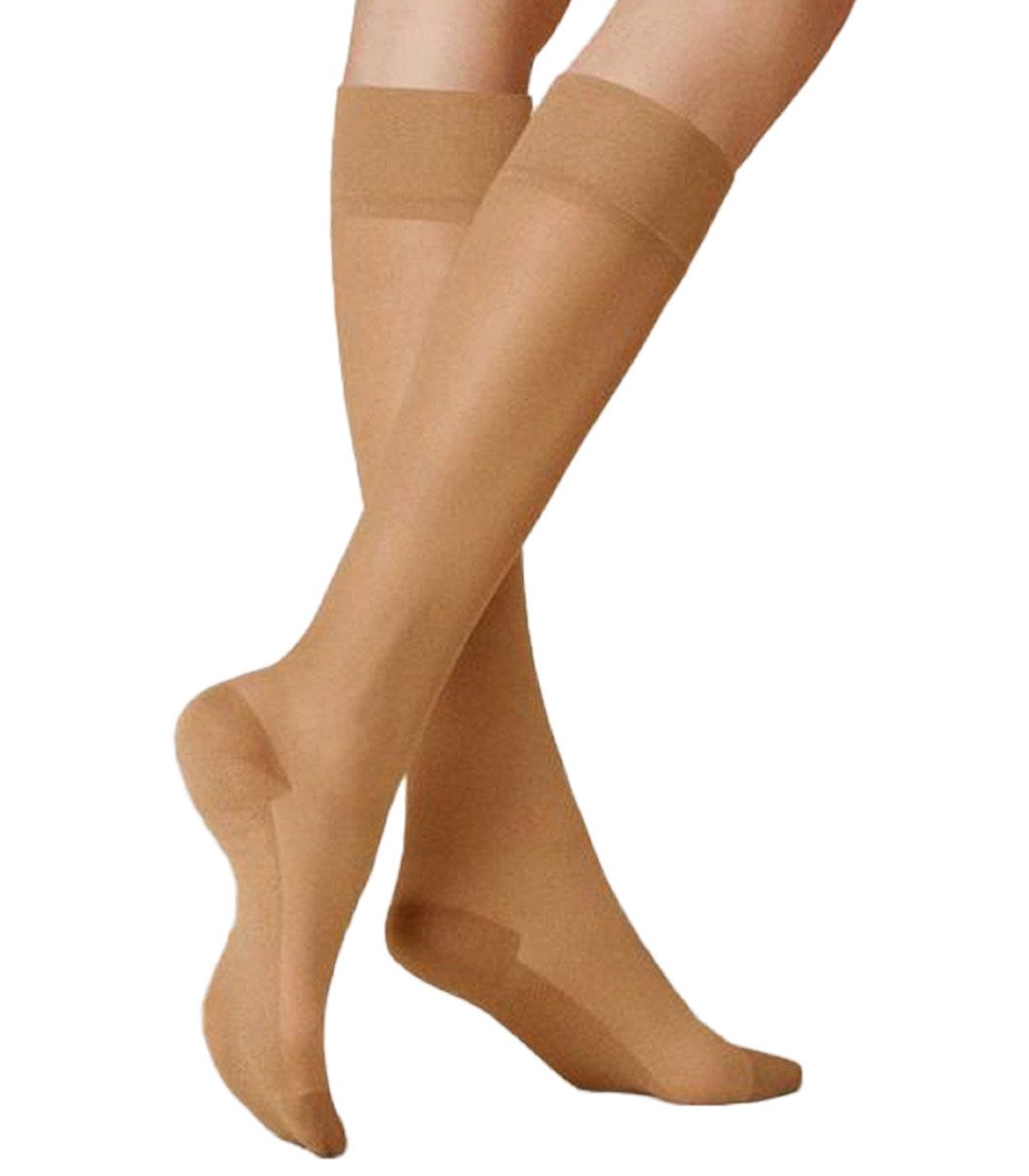 KUNERT Kniestrümpfe COTTON SOLE (Packung, 1-Paar, günstig online kaufen