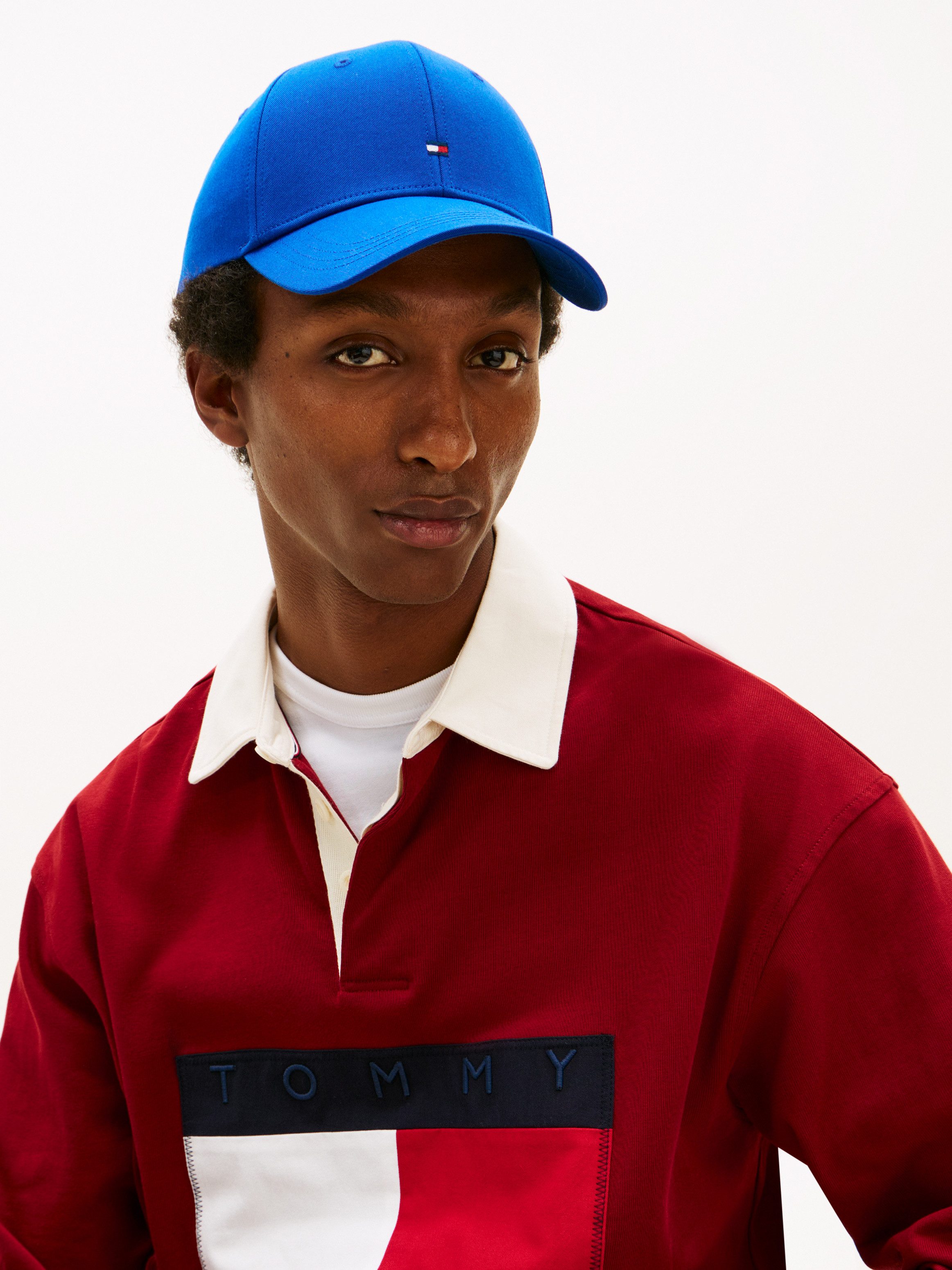 Tommy Hilfiger Baseball Cap TH FLAG COTTON 6 PANEL CAP Klemmverschluss, Logoprägung UNISEX