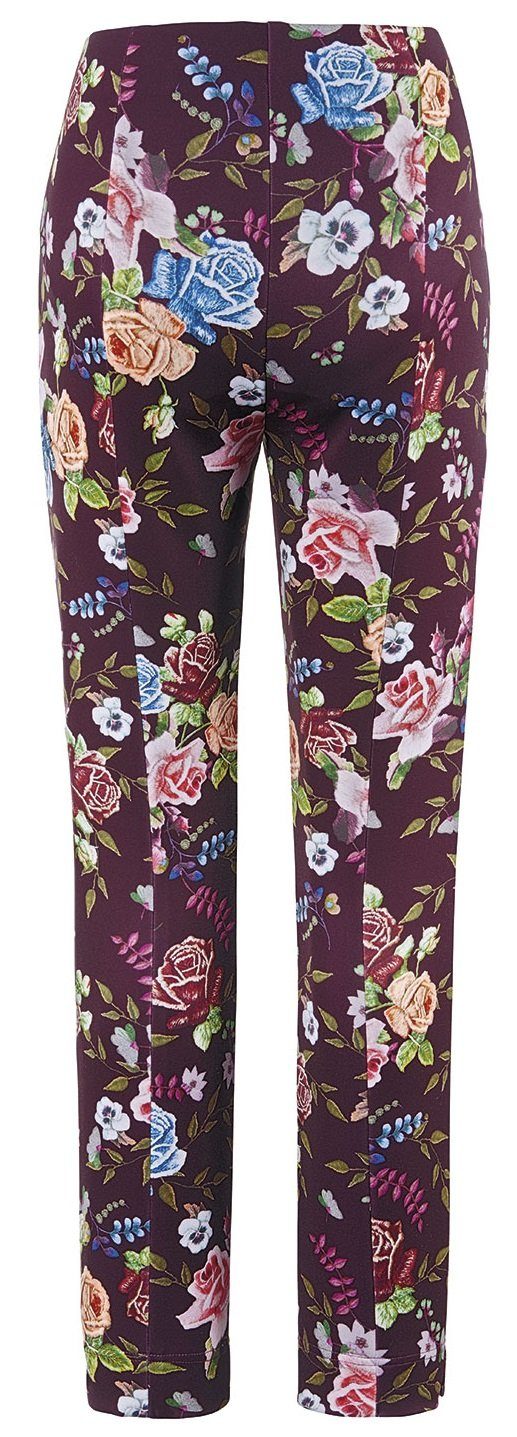 Stehmann Stretch-Hose Loli-742-69064 Blumendruck