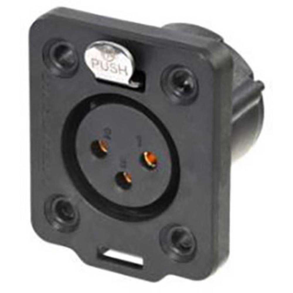 Neutrik NC3FDX-T - XLR-Einbaubuchse 3-polig TOP NC3FDX-TOP Audio- & Video-Adapter