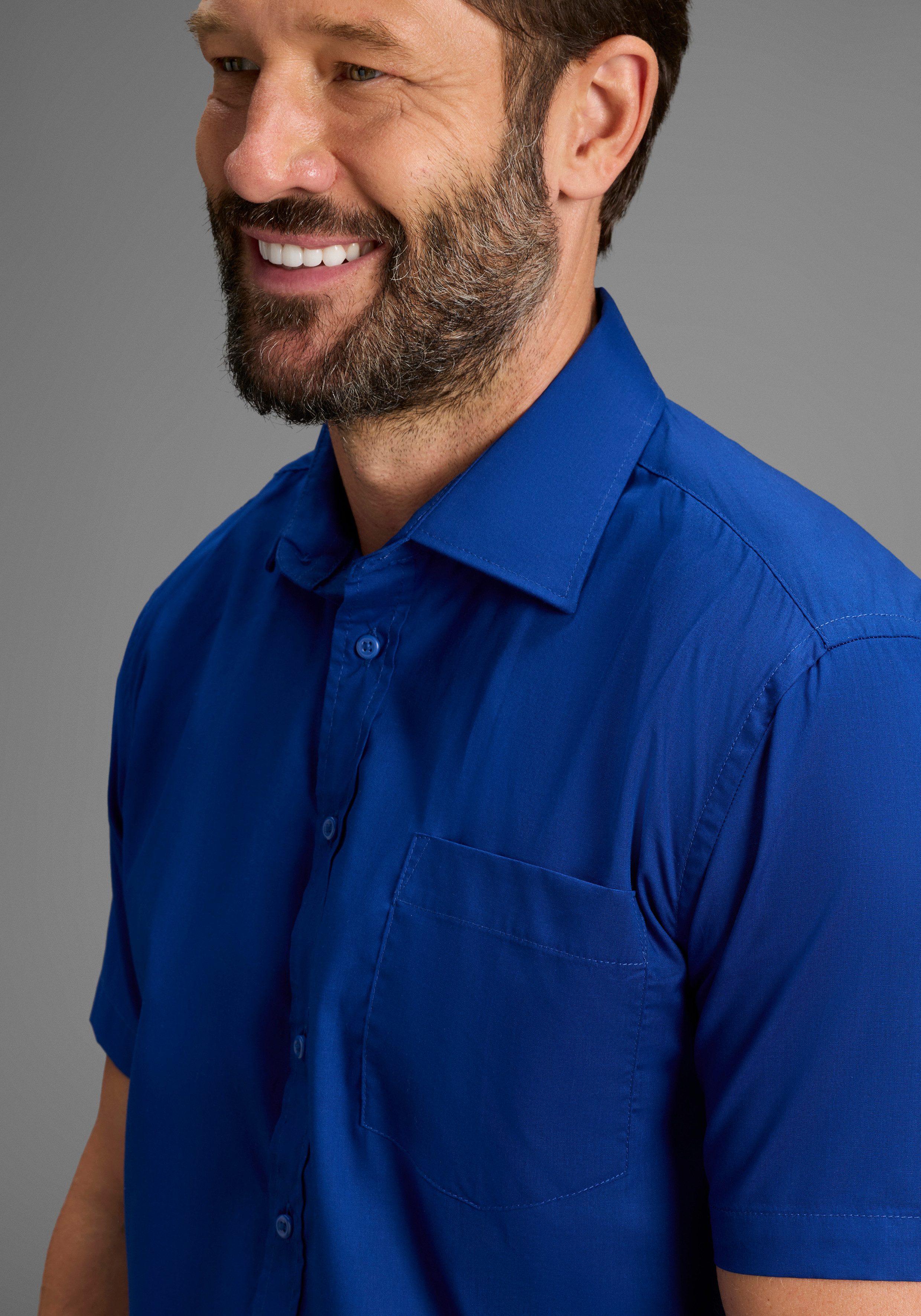 Man's World Kurzarmhemd Kurzarm