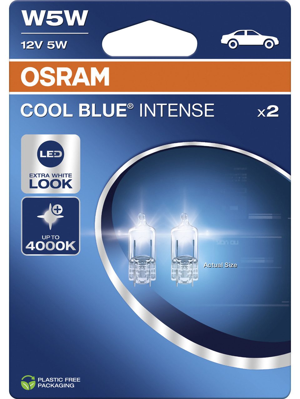 Osram KFZ-Ersatzleuchte Osram Signallampe W5W Cool Blue Intense Next Gen