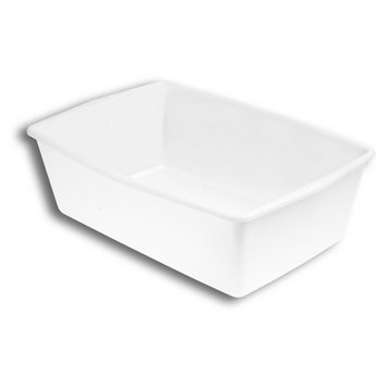 TronicXL Kuchentransportbox 4x 6L Lebensmittel Universal Behälter Bütte Tonne Lebensmittelbehälter, Kunststoff, (4-tlg), lebensmittelecht Kunststoff Plastik Container Fleisch Teig