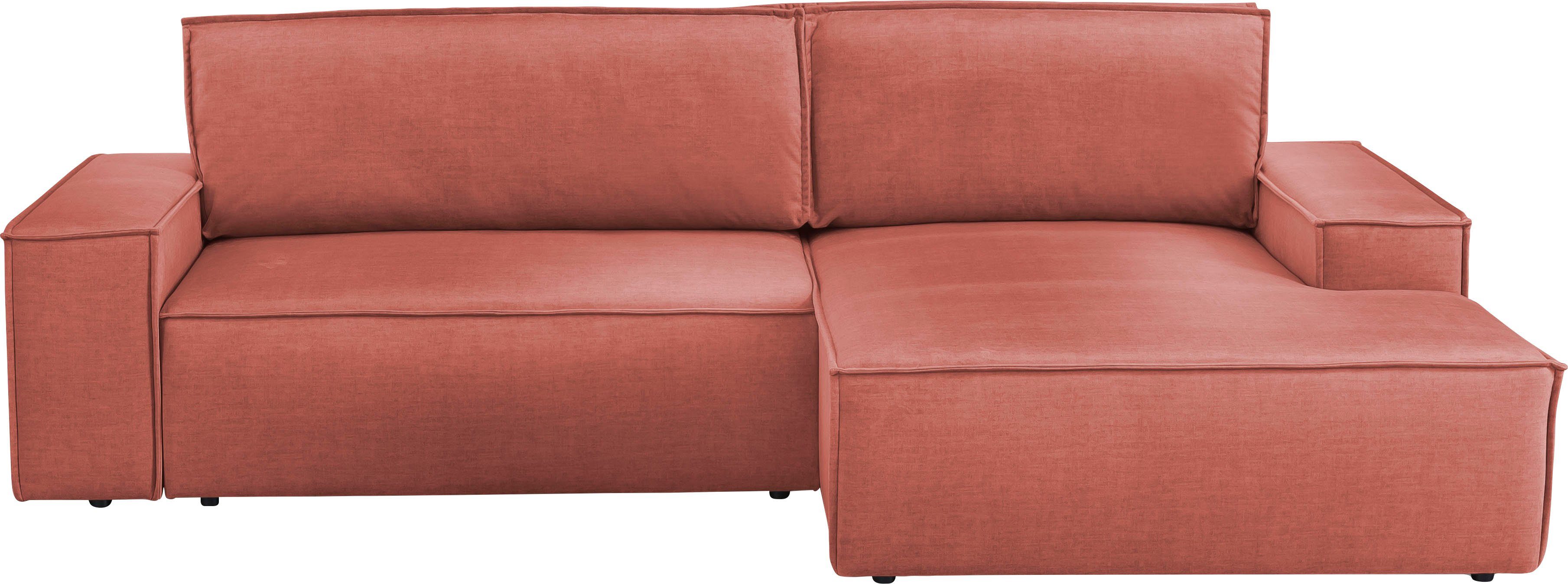 Home affaire Ecksofa SHERWOOD Schlafsofa 267 günstig online kaufen
