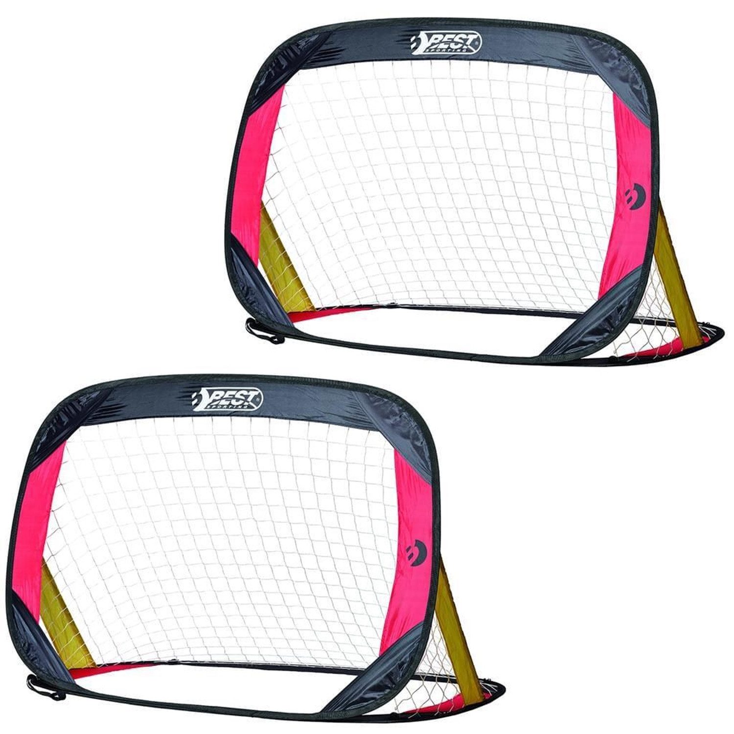 Best Sporting Fußballtor Mit Torwand – 213x152 Cm, Kinder Fußballtor, Wetterfest, Inkl. Netz & Heringen