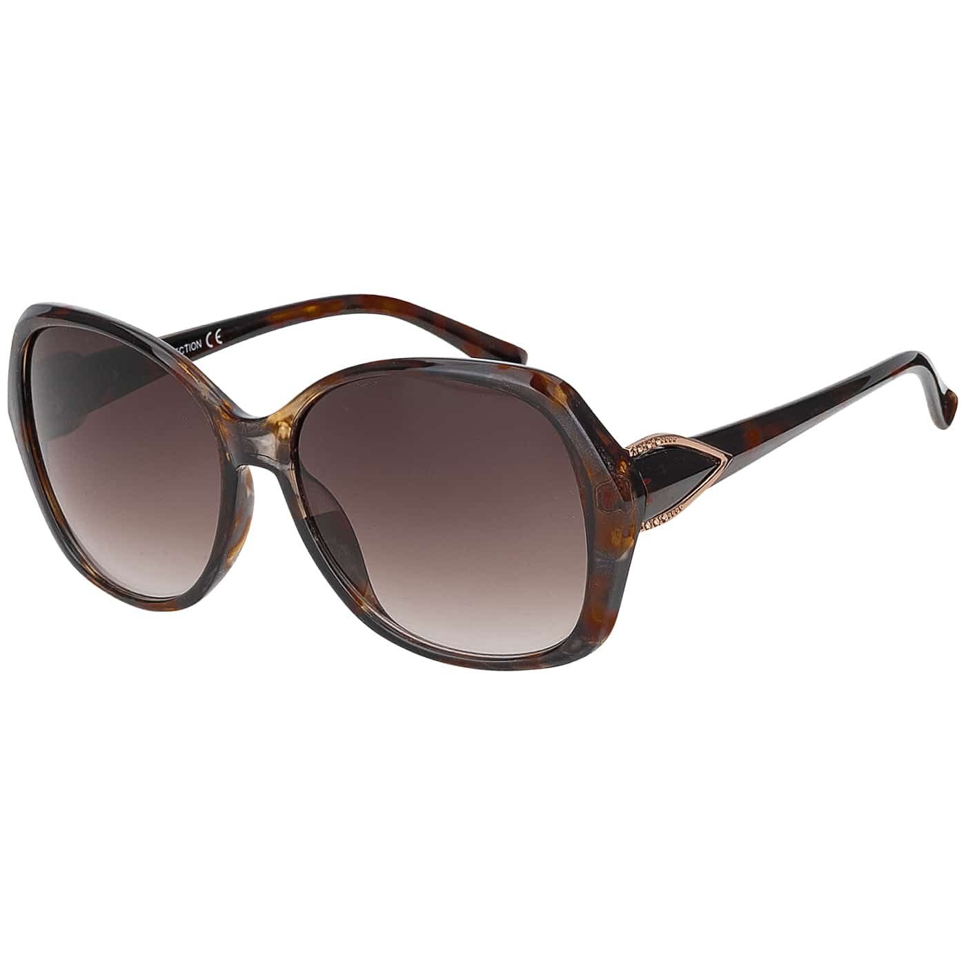 BEZLIT EYEWEAR Pilotenbrille Rundglas Designer Damen Sonnenbrille (1-St) mit schwarz, braun und violetten Linsen mehr