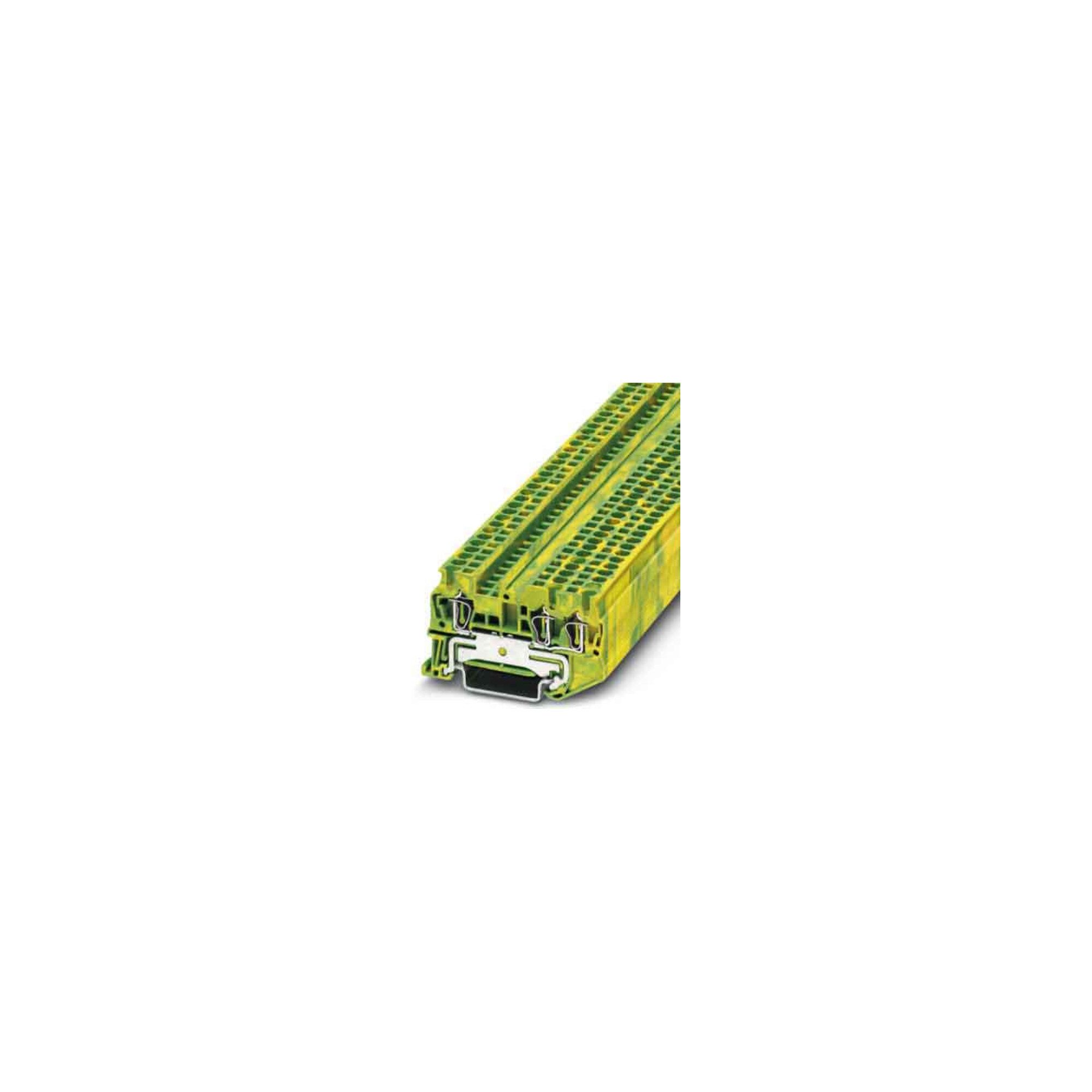 Phoenix Contact Sicherungsmutter Phoenix Contact Schutzleiterklemme 0,08-4qmm gn-ge ST 2,5-TWIN-PE