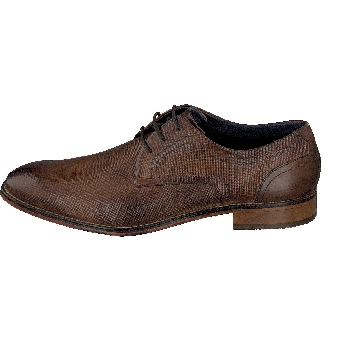 bugatti Herren Business Schnürschuh MENO 312-52902-1100-6363 cognac braun Schnürschuh