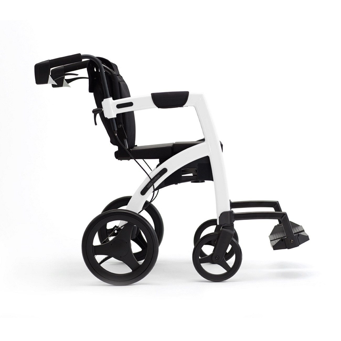 Rollator Rollz Motion 2.1. faltbar - 2in1 Rollator & Rollstuhl, Ankipphilfe