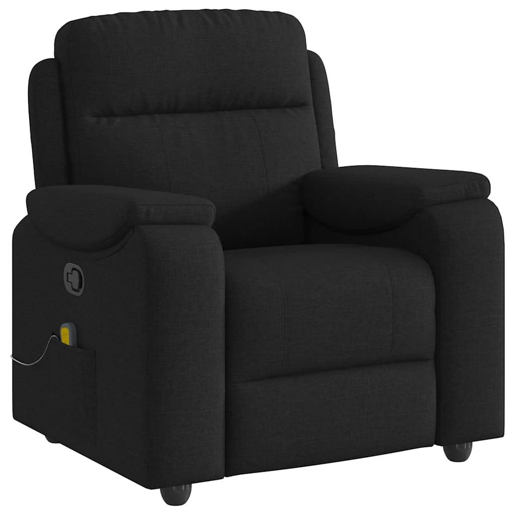 vidaXL Sessel Massagesessel Schwarz Stoff (1-St) günstig online kaufen