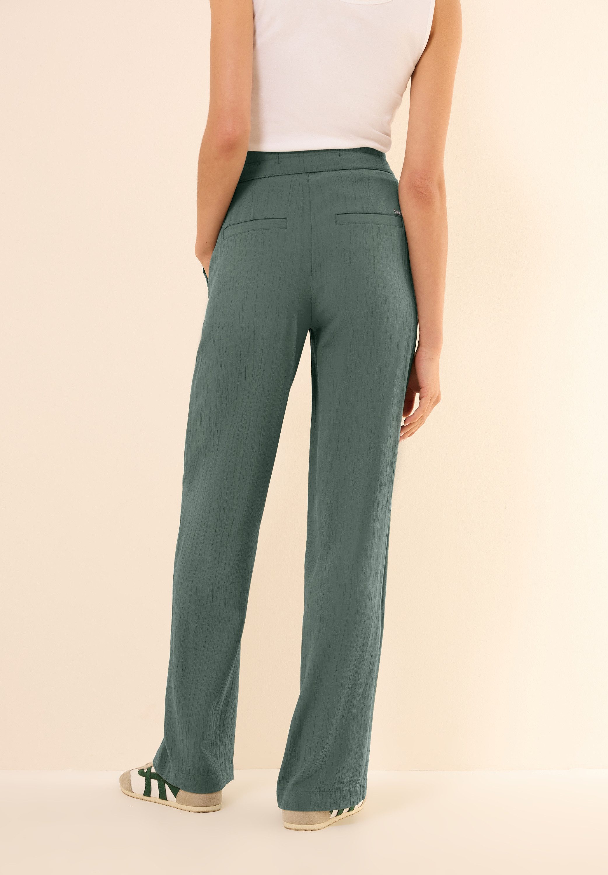 CECIL Stoffhose Style Neele Sommerhose mit elastischem Bund und Tunnelzug günstig online kaufen