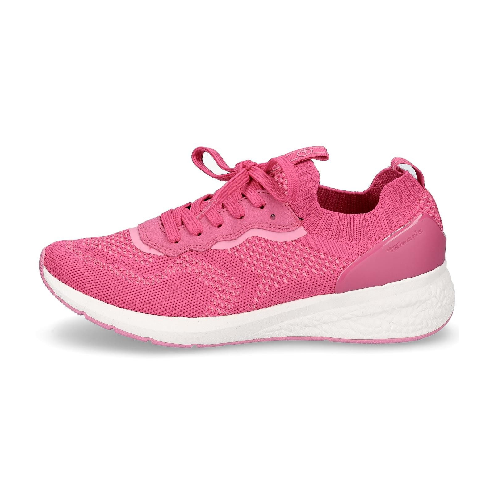 Tamaris Tamaris Damen Strick Sneaker fuchsia günstig online kaufen