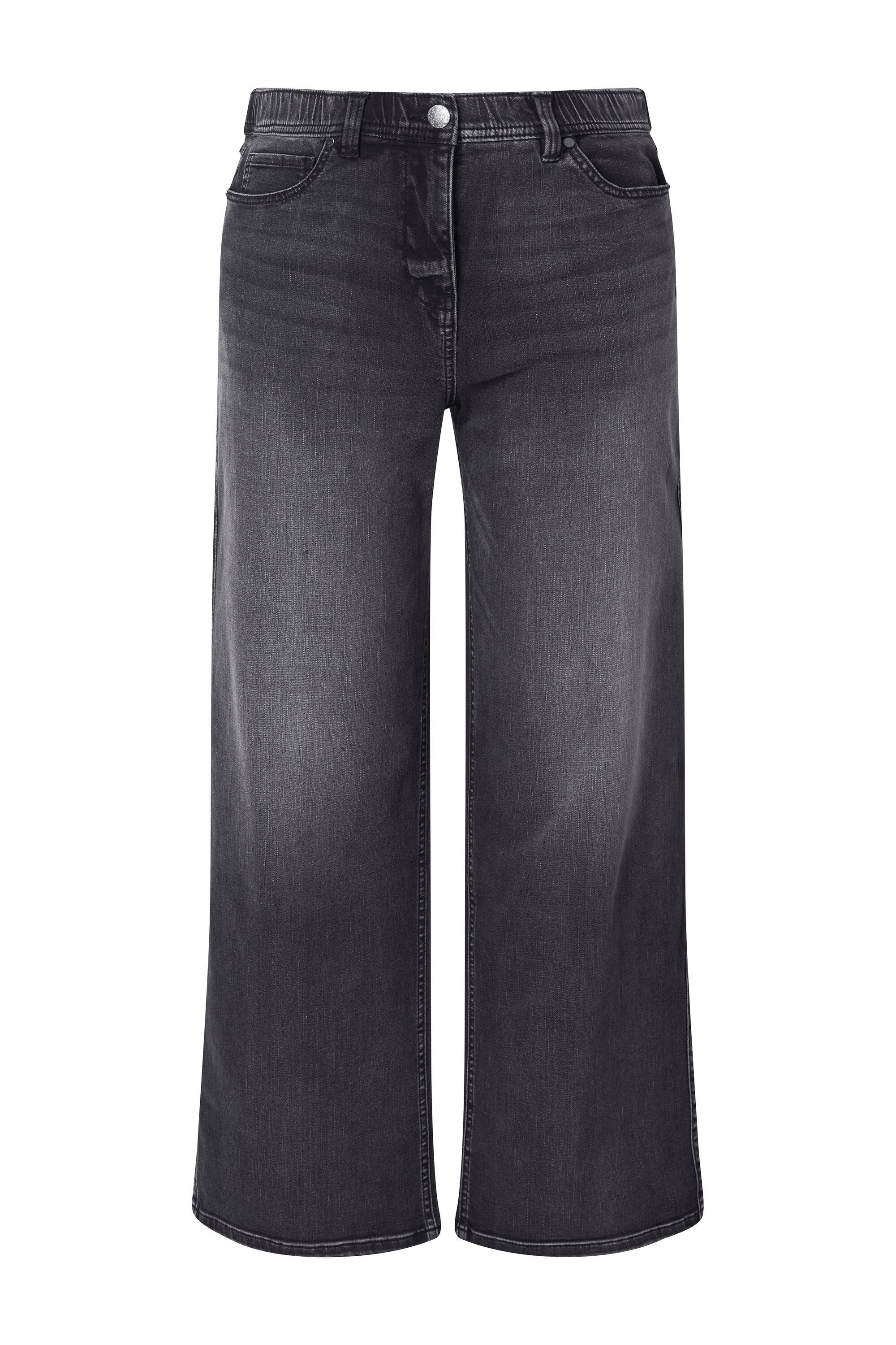 Regular-fit-Jeans Jeans Mary weites Bein Stretch 5-Pocket-Hose
