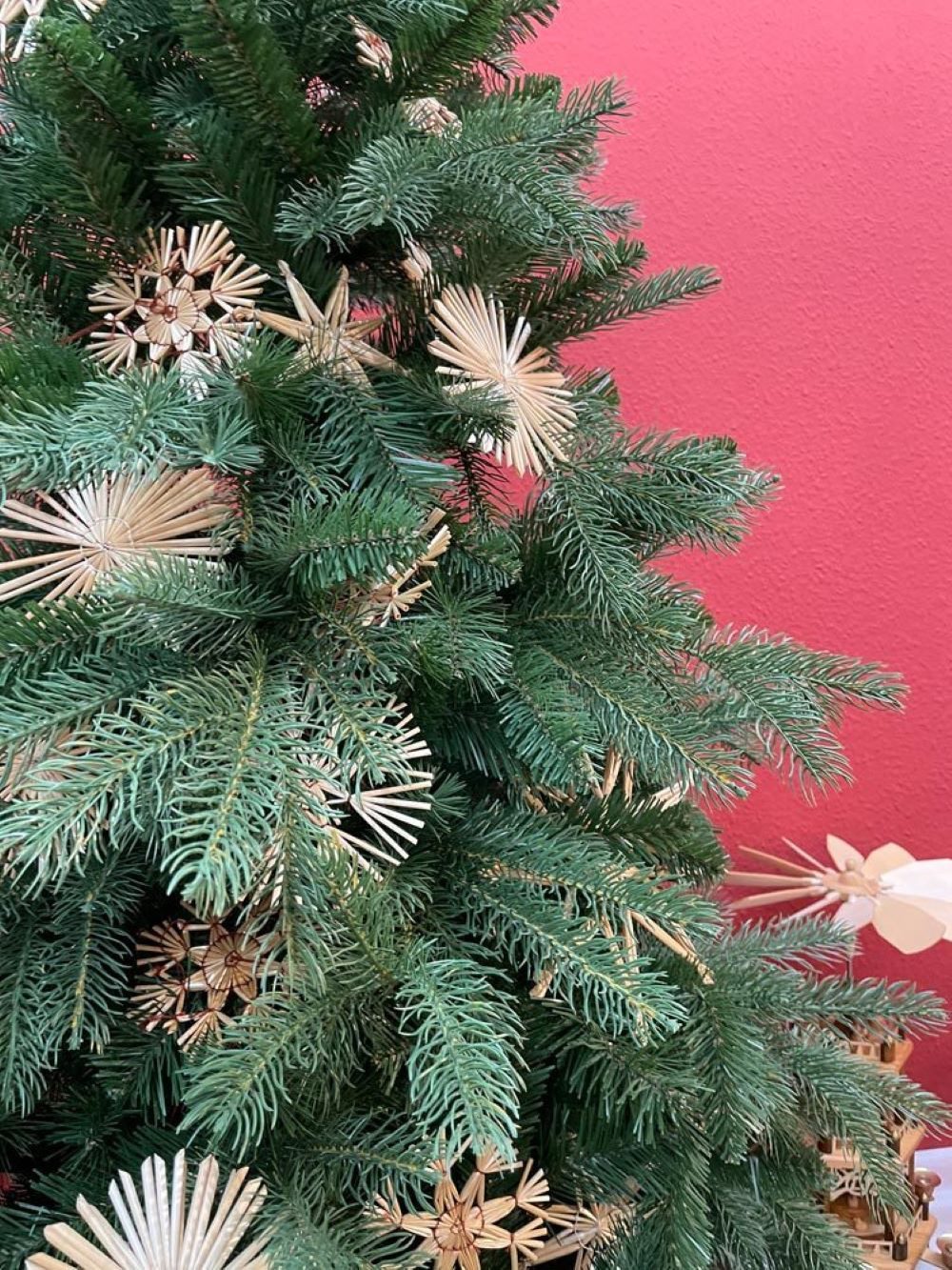 RIFFELMACHER & WEINBERGER Weihnachtsbaumkugel Weihnachtsbaumschmuck Strohsterne 30-tlg. Ø 6 cm – Bild 5 von 5