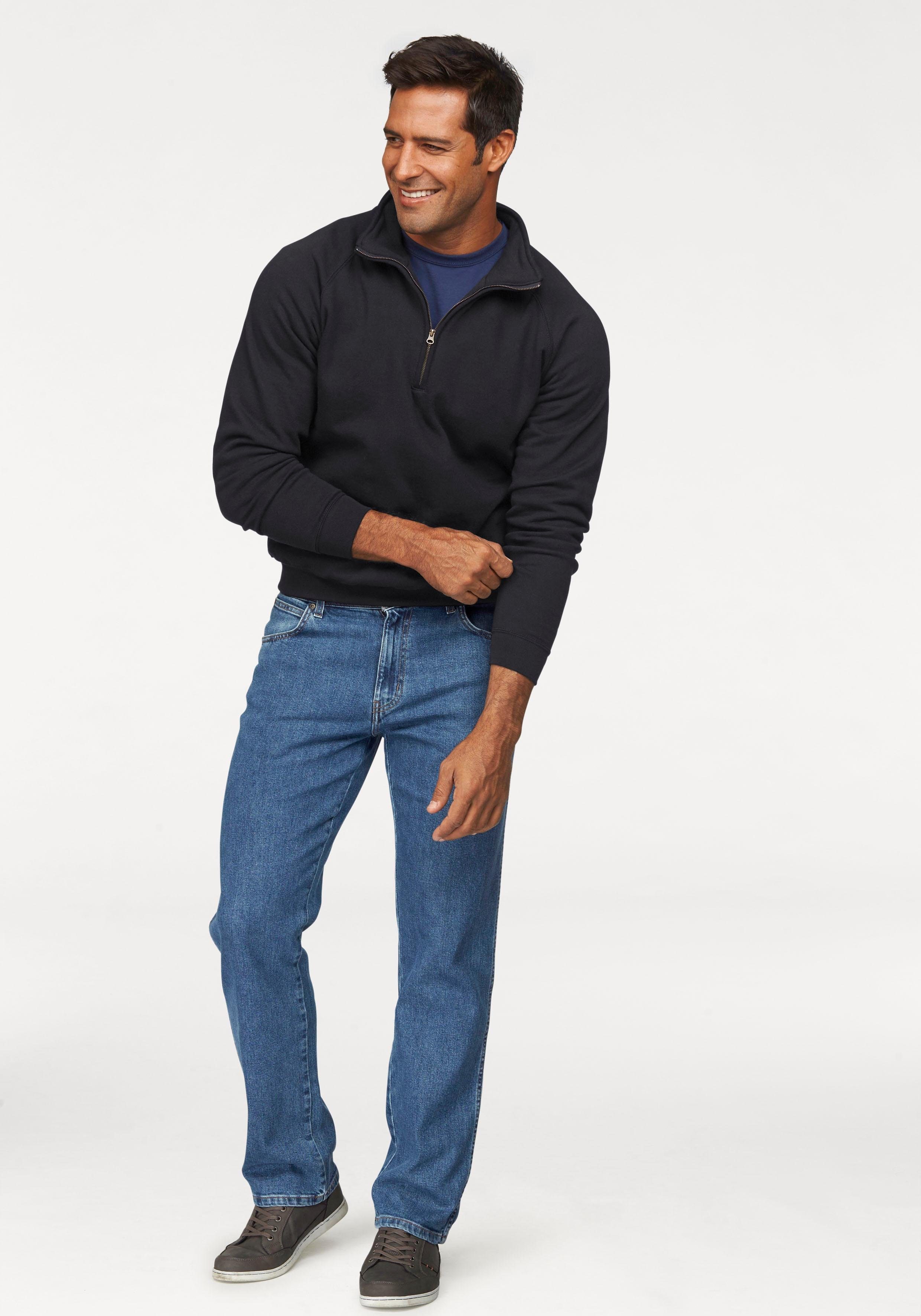 Fruit of the Loom Sweatshirt mit Reißverschluss – Bild 4 von 5