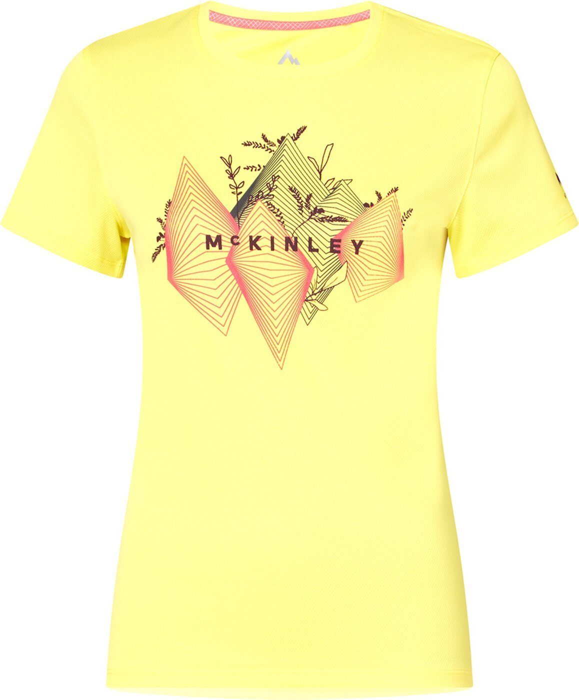 McKINLEY T-Shirt Da.-T-Shirt Rimmo W 175 YELLOW LIGHT